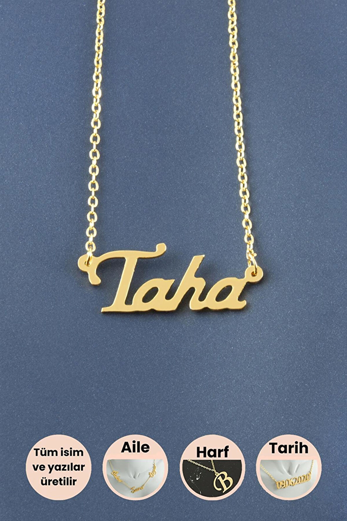 Taha İsimli Kolye