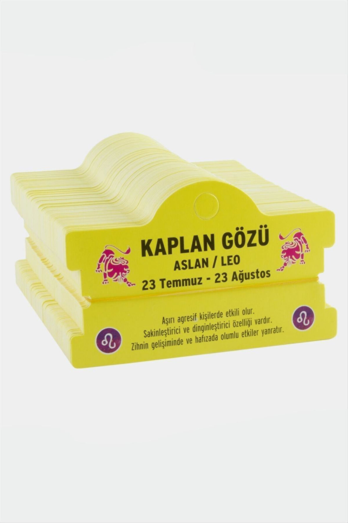 Kaplan Gözü & Aslan Burç Bileklik Kartı