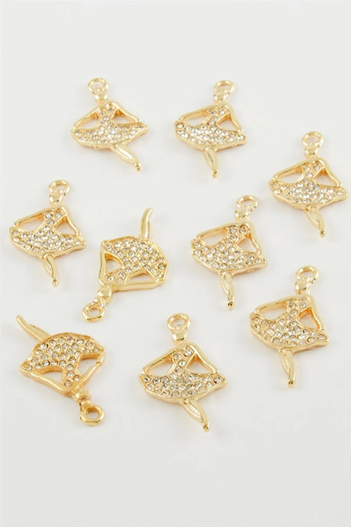 Balerin Taşlı Kolye Ucu Aparatı 1 Adet