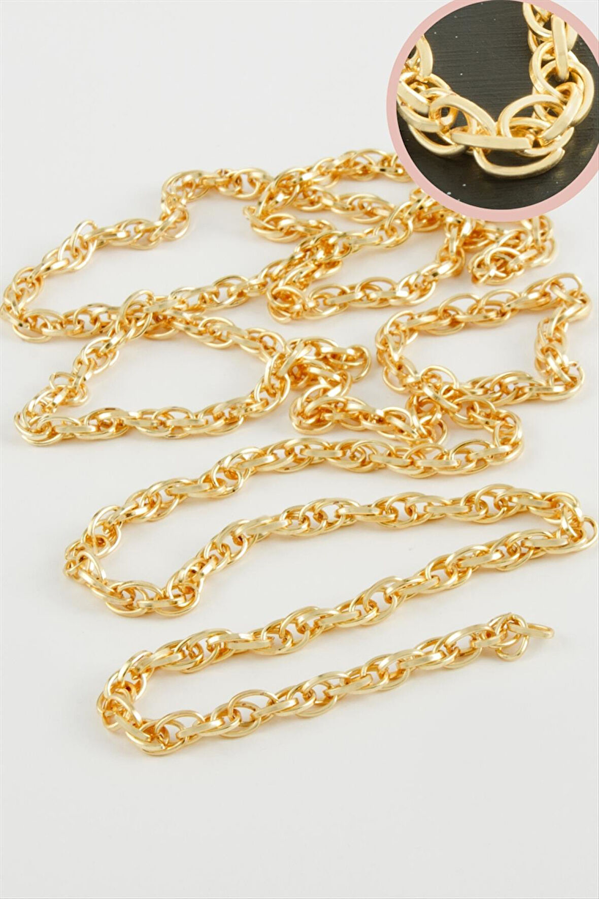 5 mm Oval Zincir 1 metre