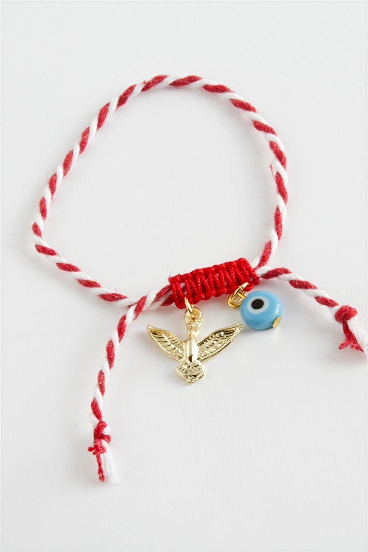 Anka Kuşu Nazar Marteniçka Makrome İp Bileklik