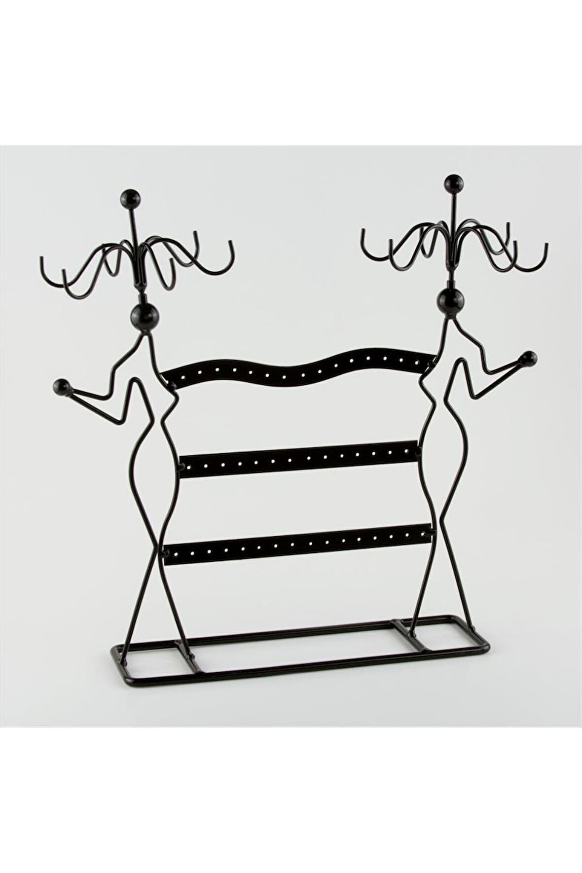 Kadın Figürlü Bileklik ve Küpe Standı