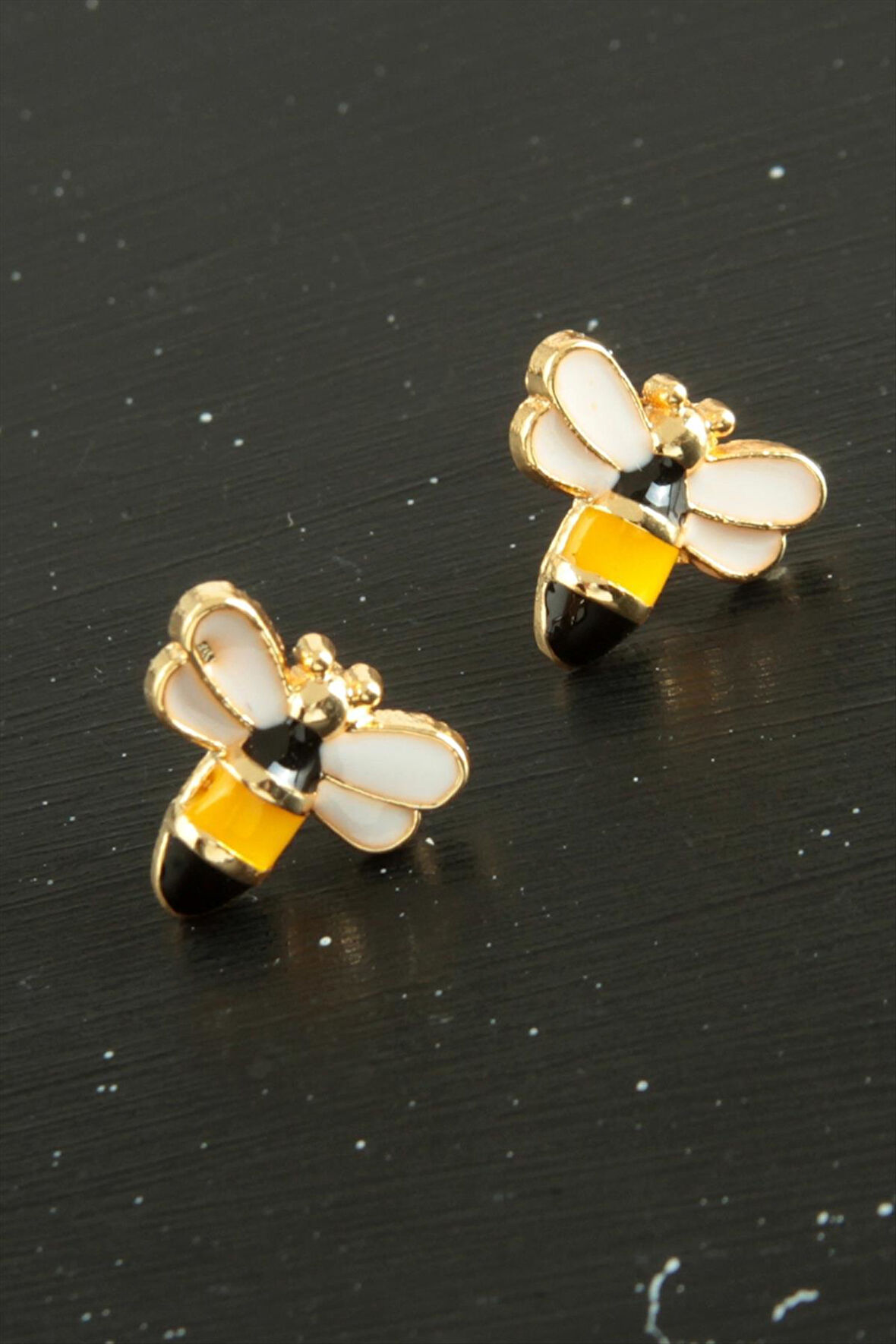 Arı Mineli Minik Küpe