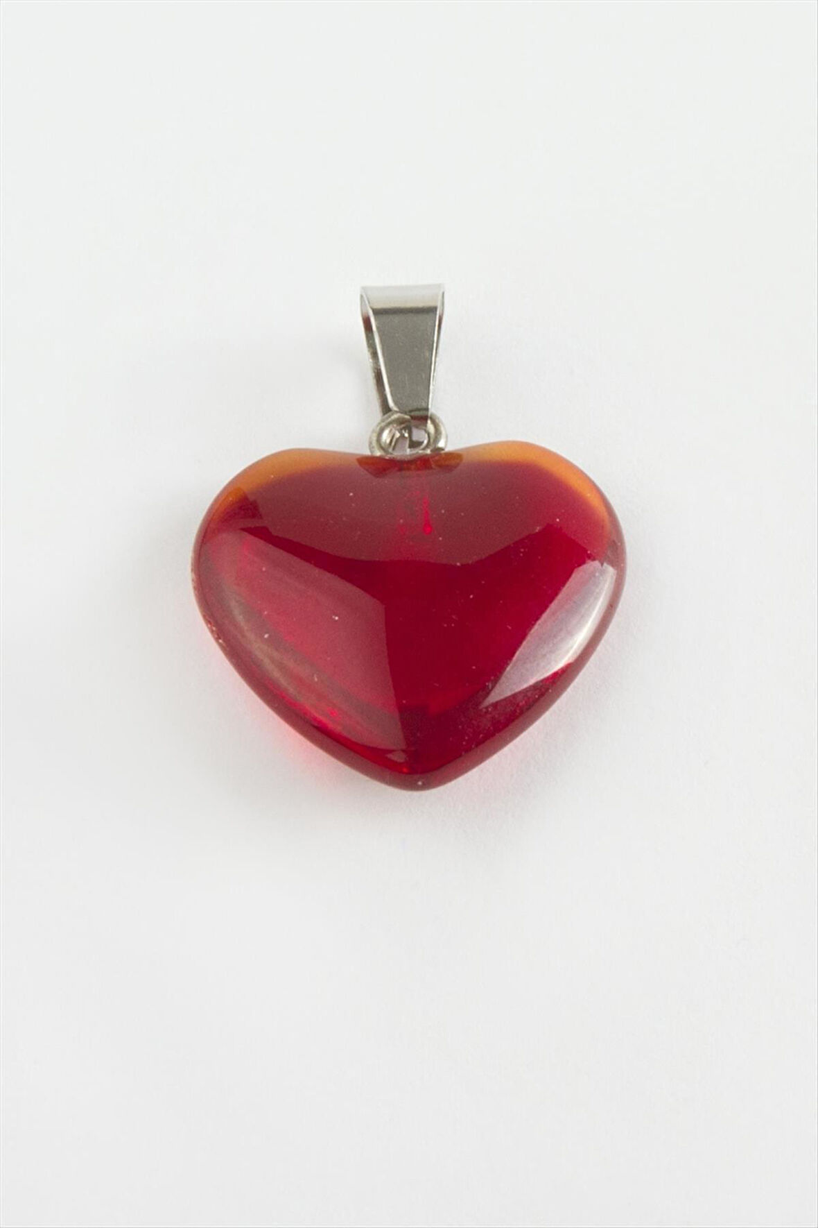 Kuvars Kalpli Doğaltaş Kolye Ucu