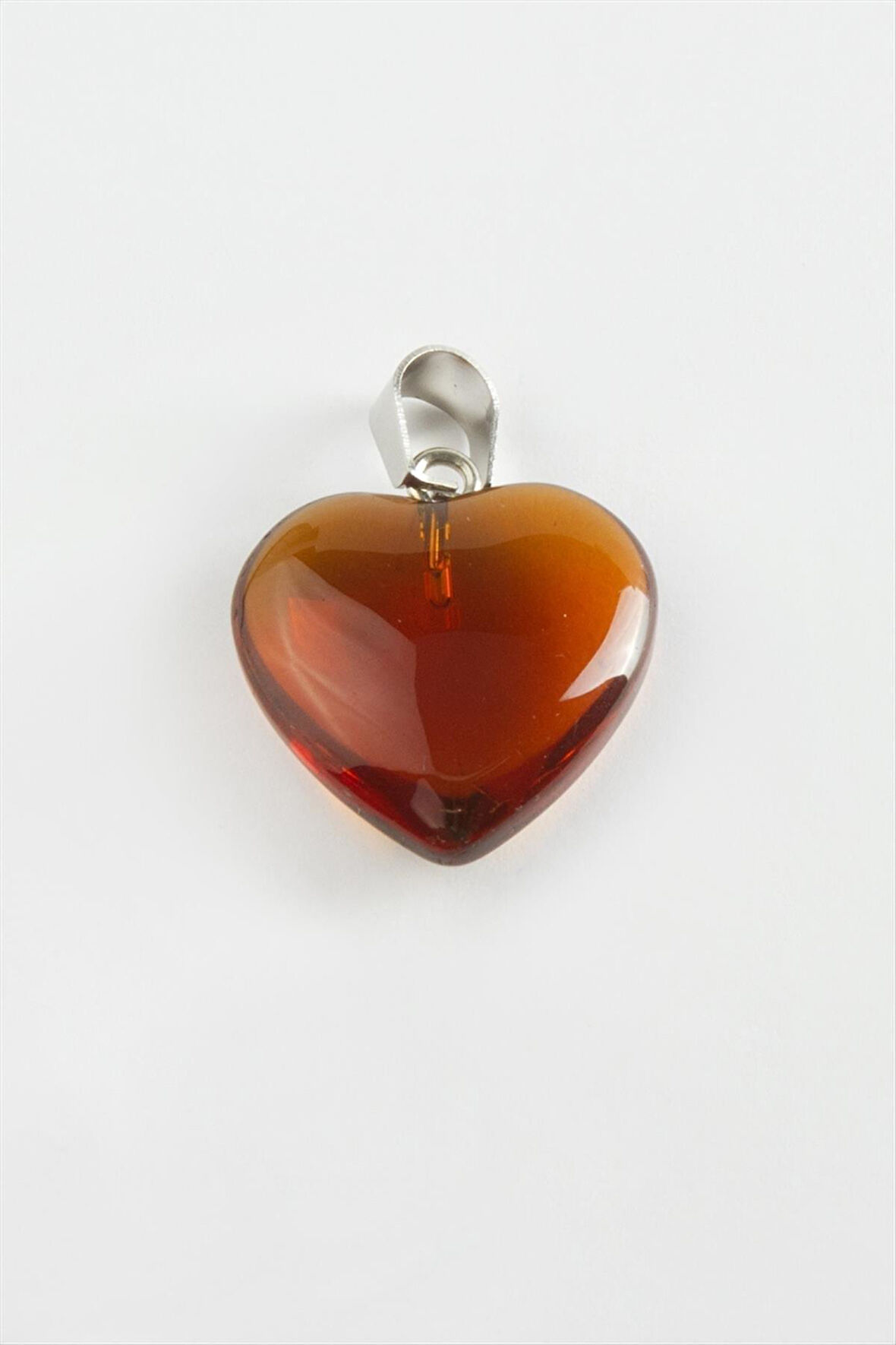 Kuvars Kalpli Doğaltaş Kolye Ucu