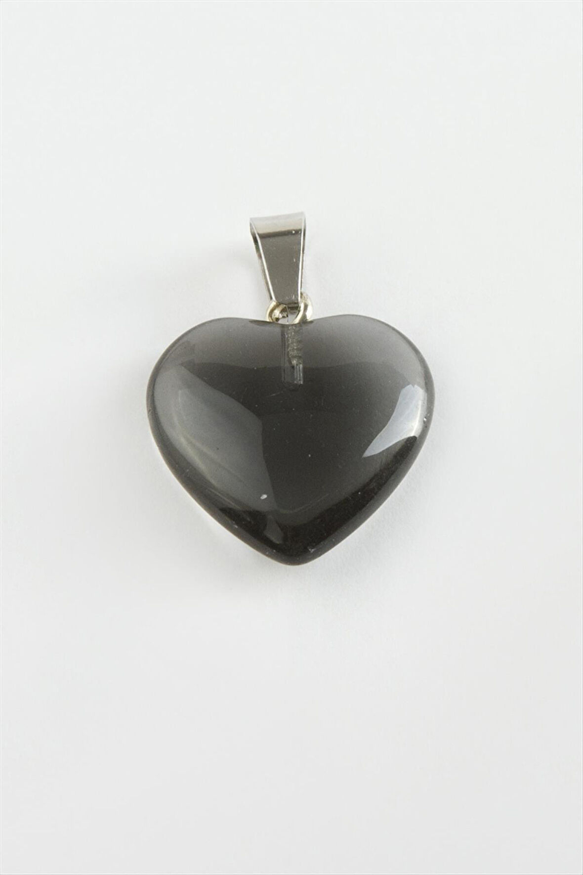 Kuvars Kalpli Doğaltaş Kolye Ucu