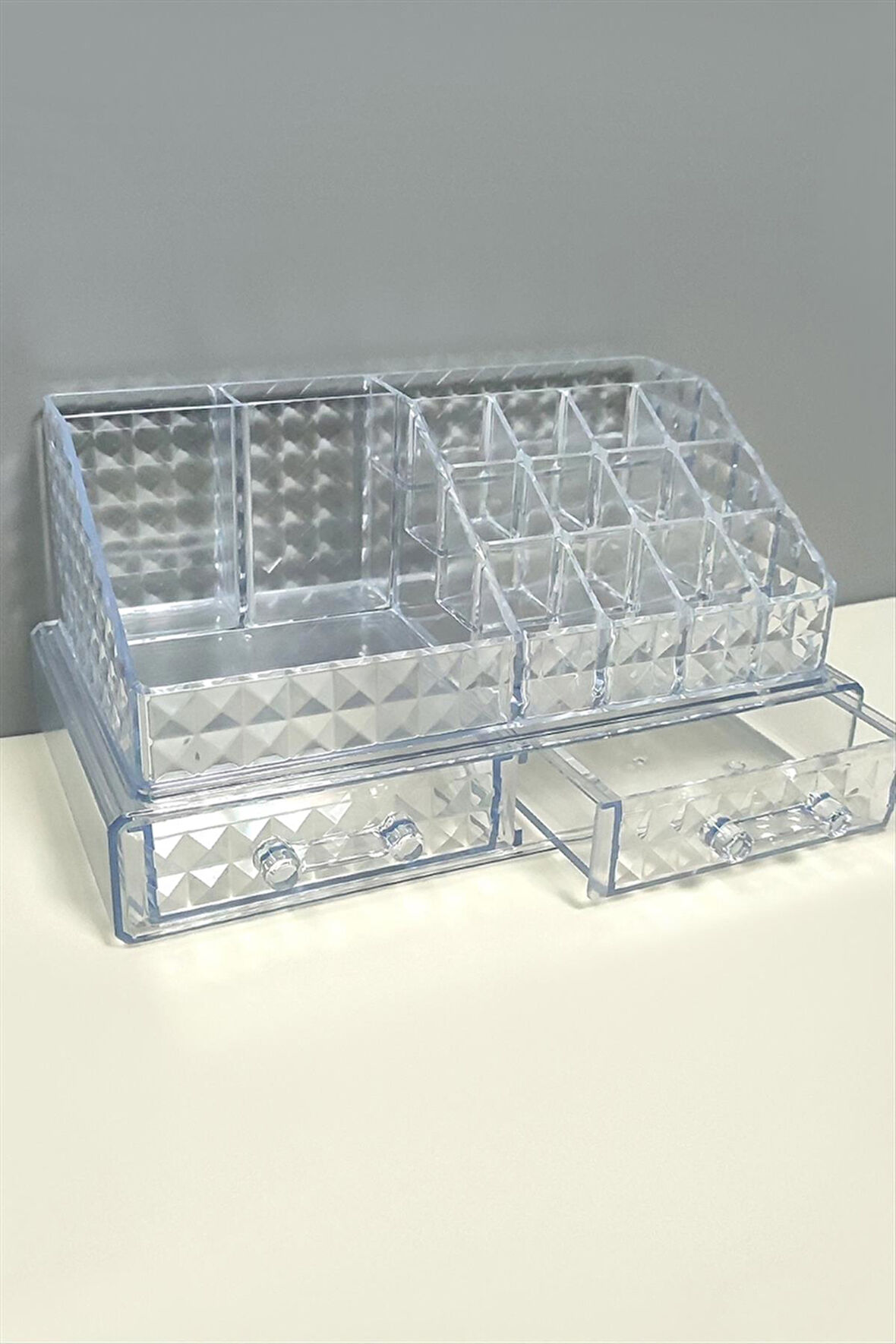 Black Stone 2 Çekmeceli Diamond Organizer Set