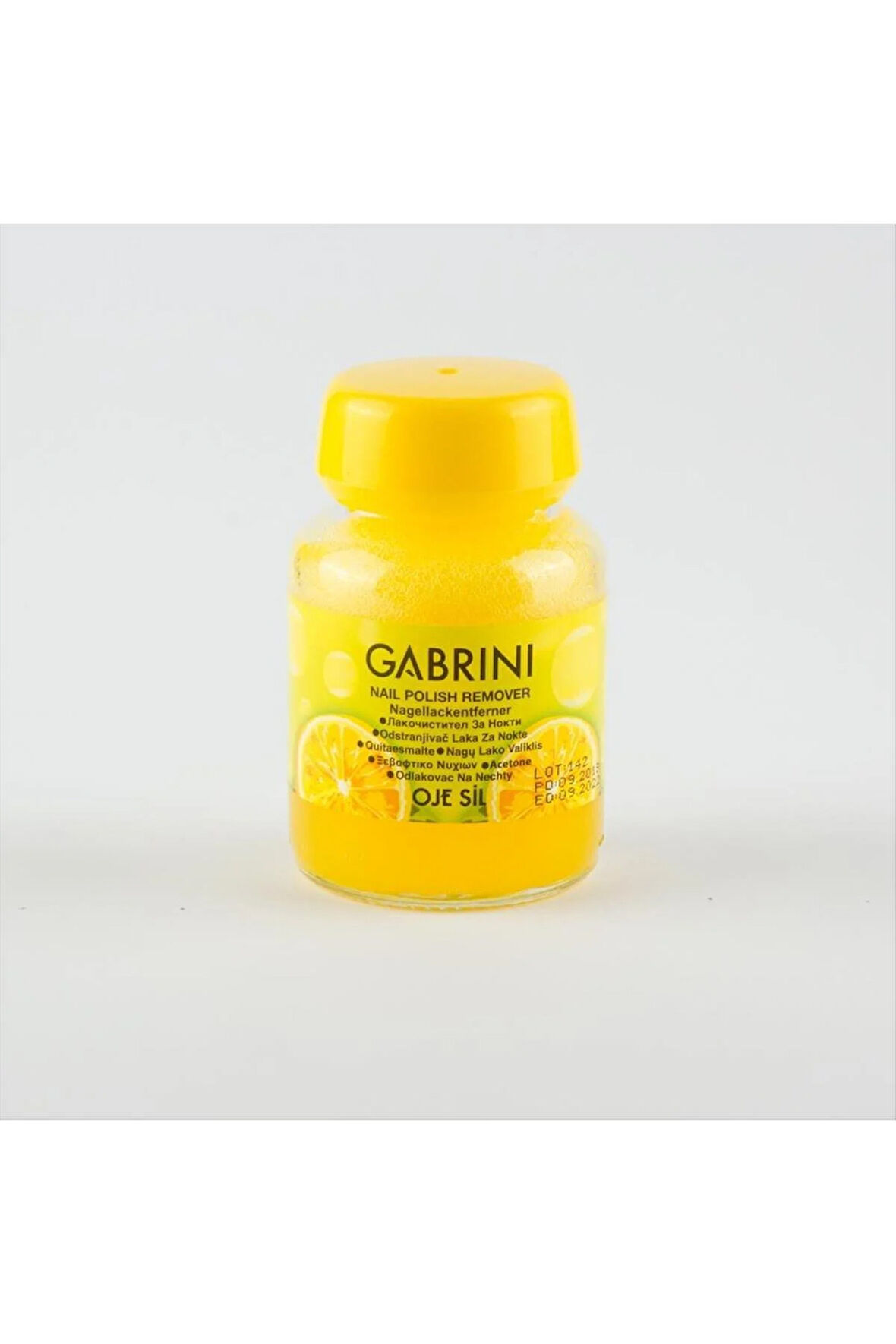Gabrini Oje Sil Süngerli Cam Aseton 75 ml