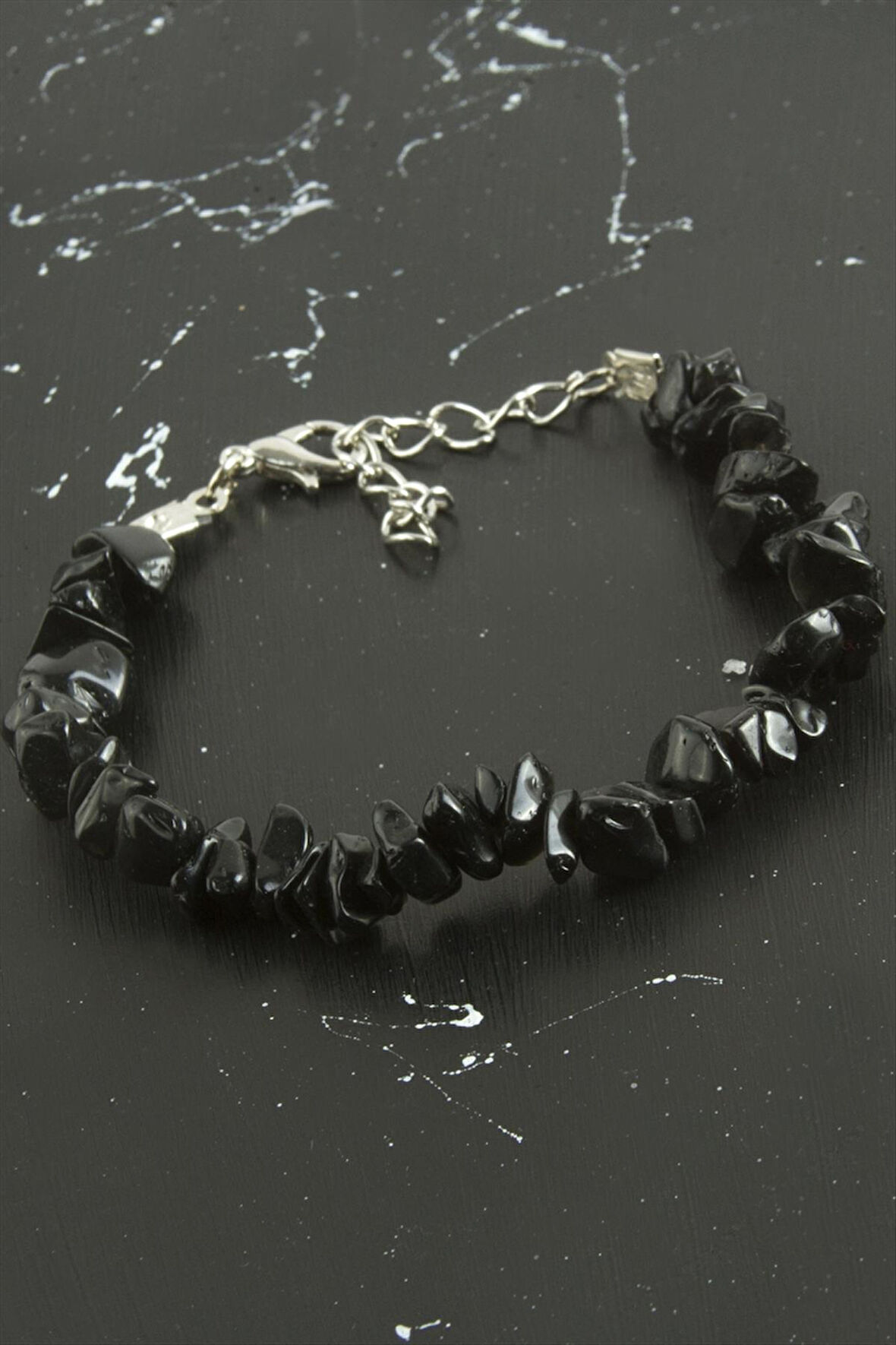 Onix Kırık Doğaltaşlı Bileklik