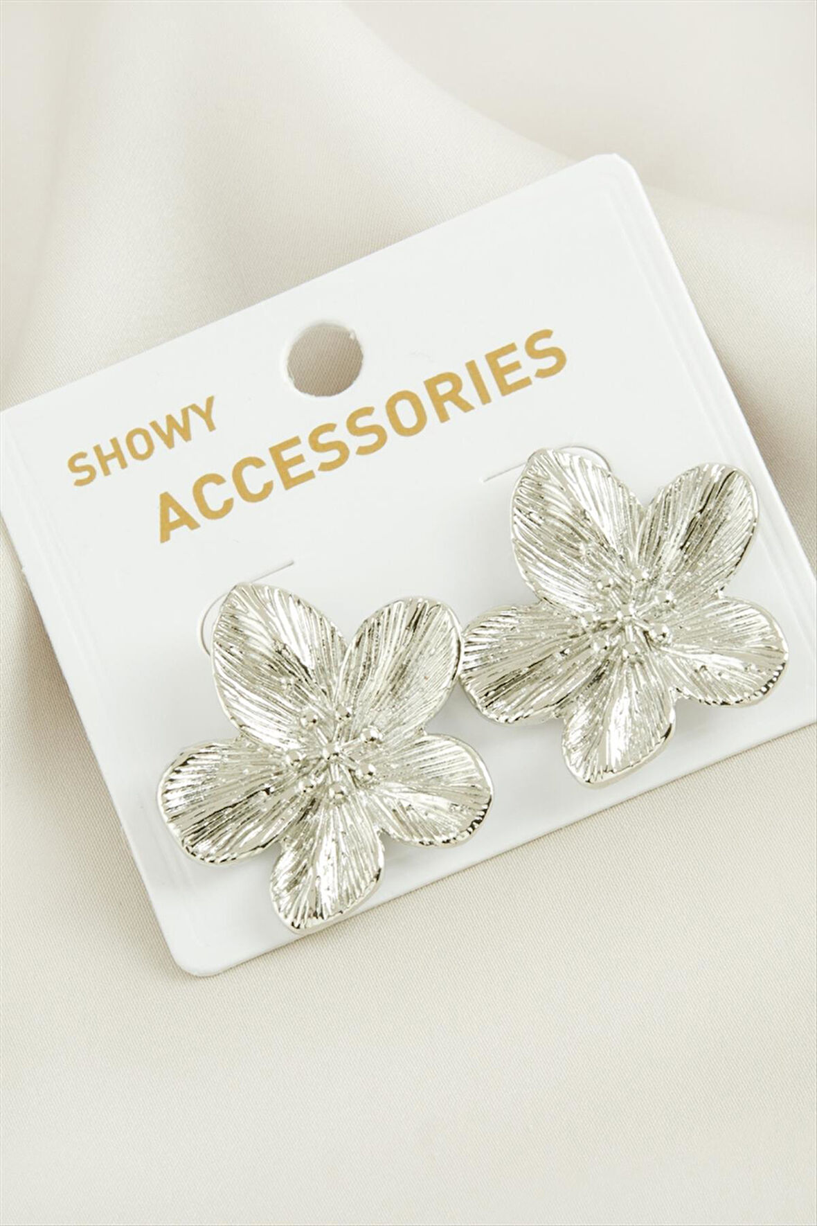 Orkide Trend Metal Küpe