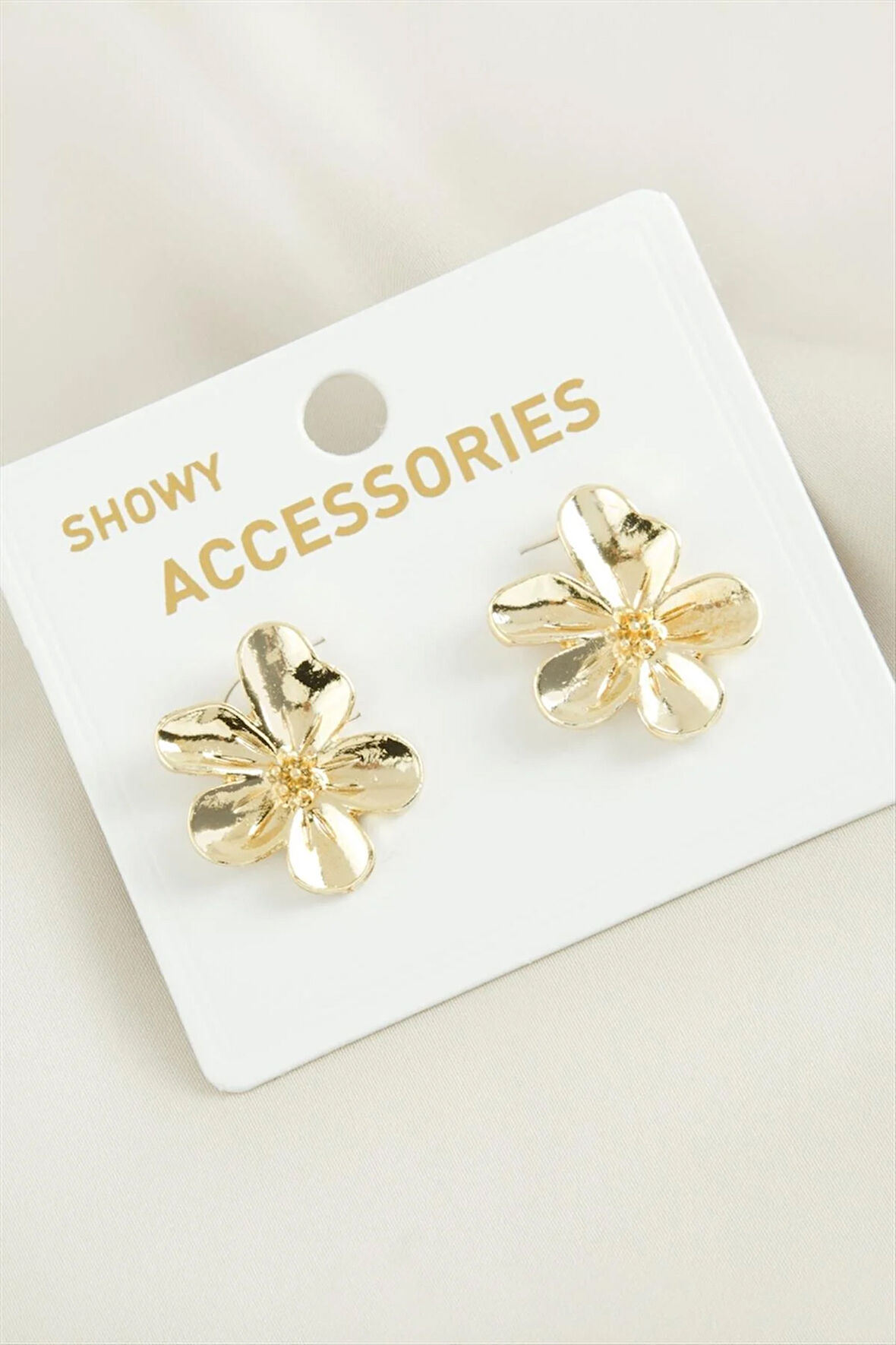 Orkide Trend Metal Küpe