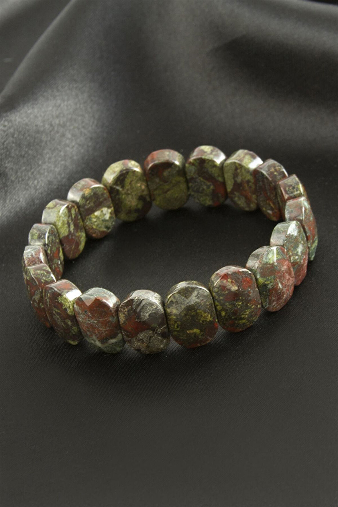 Oval Kesim Akik Doğaltaşlı Bileklik