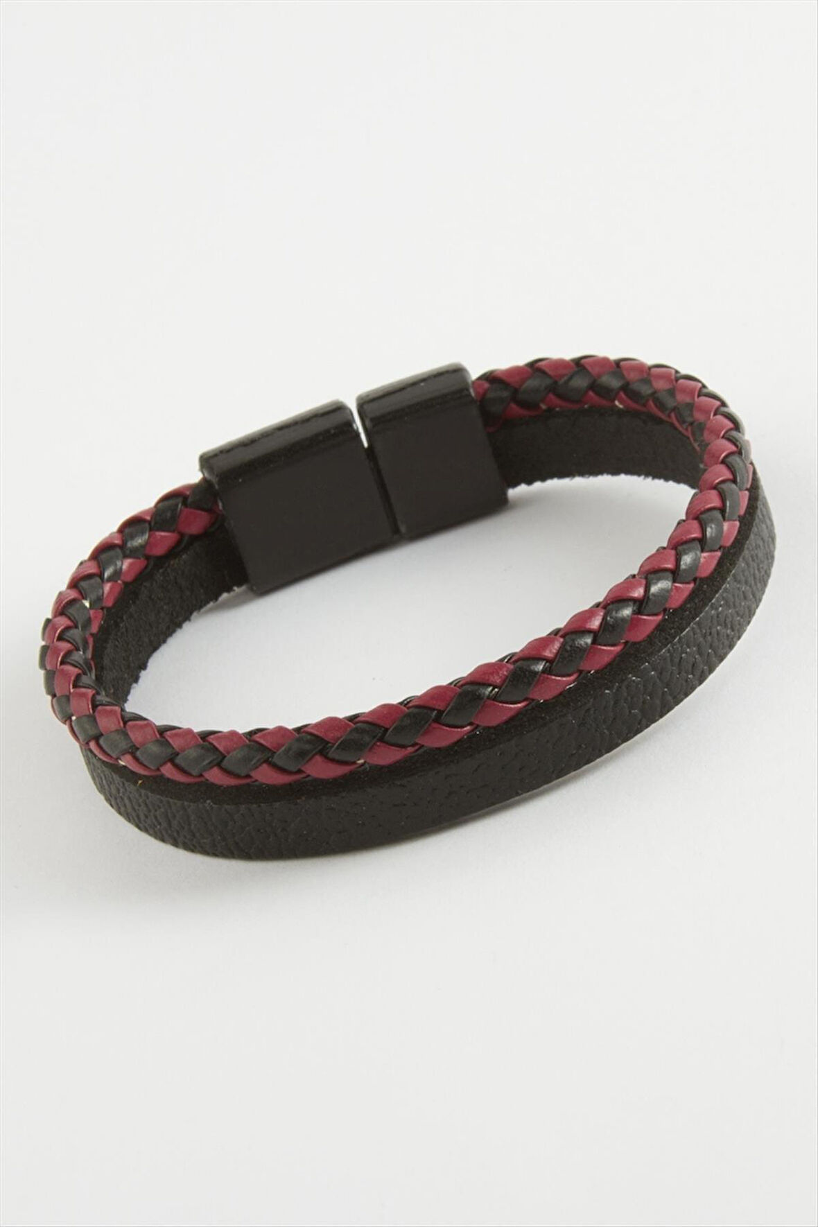 Mıknatıslı Orjinal Deri Bileklik