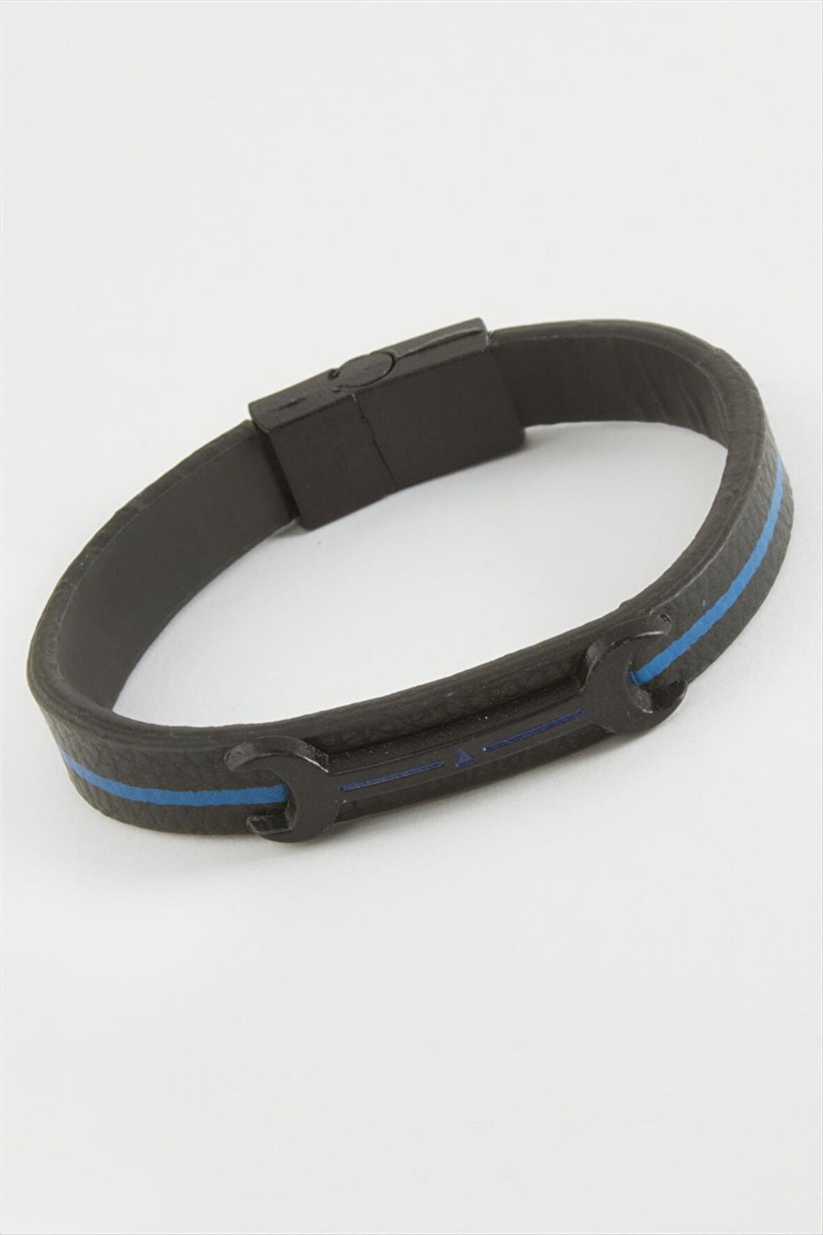 Anahtar Mıknatıslı Suni Deri Bileklik