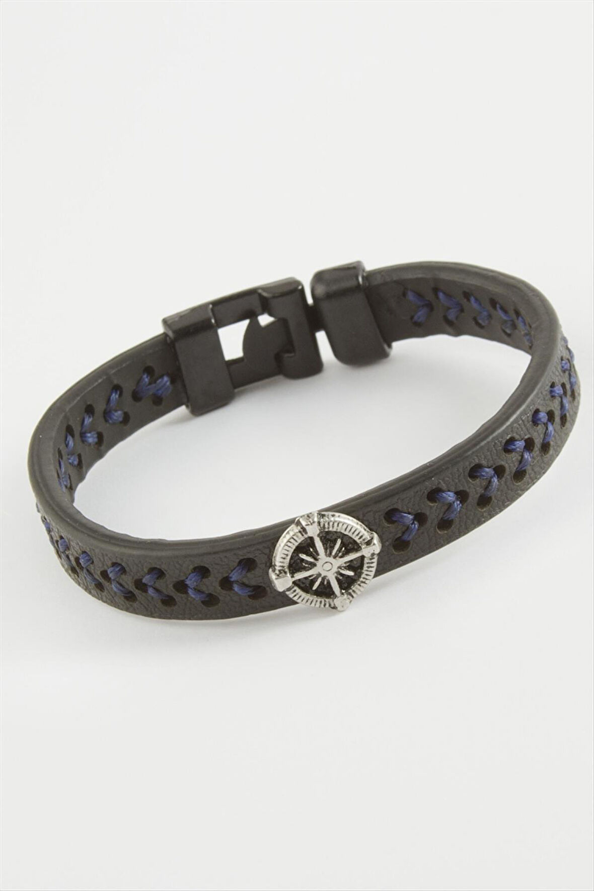 Pusula Kaliteli Suni Deri Bileklik