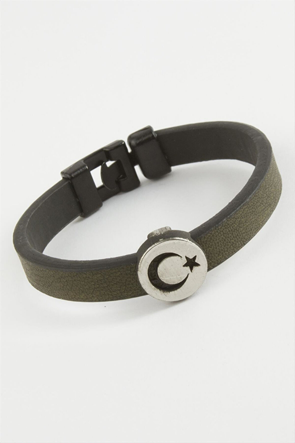 Ay Yıldız Kaliteli Suni Deri Bileklik