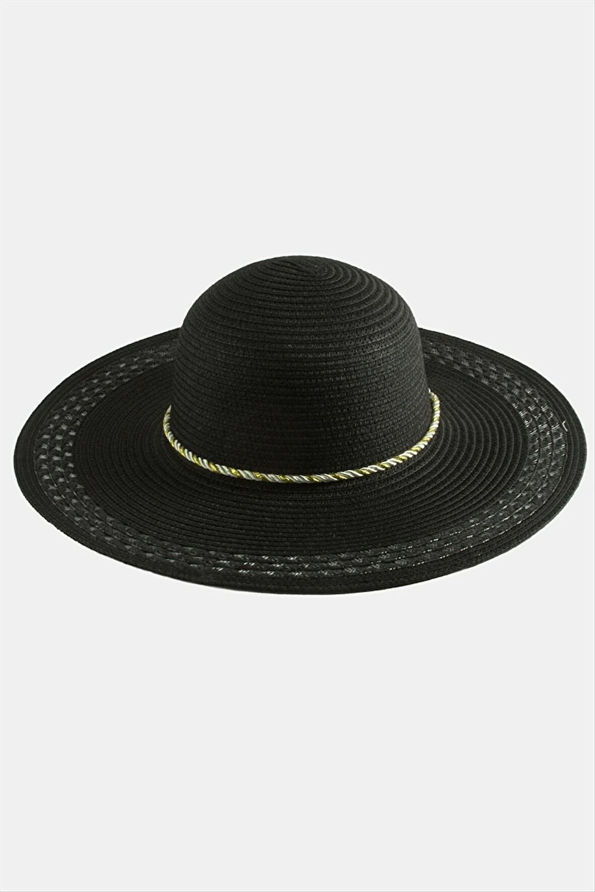 Örgülü Hasır Şapka