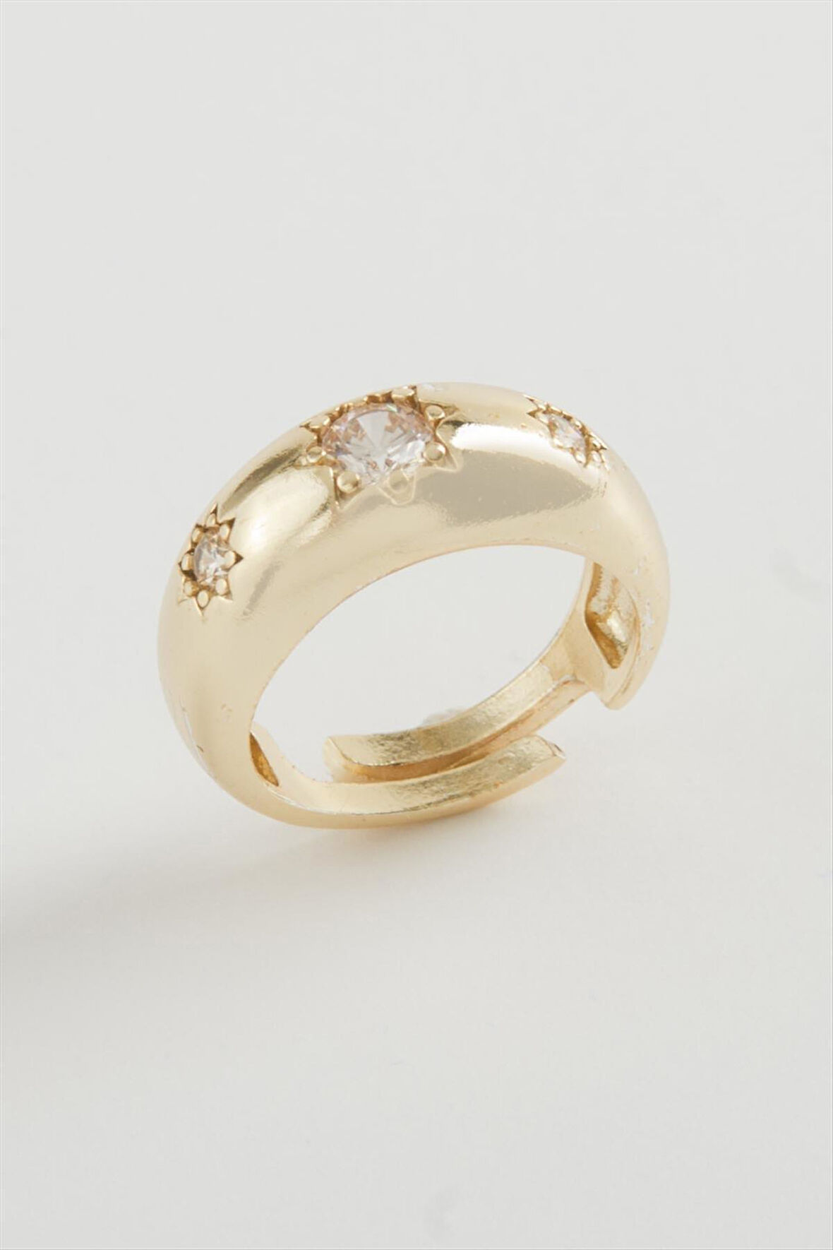 Yıldız Taşlı Yüzük