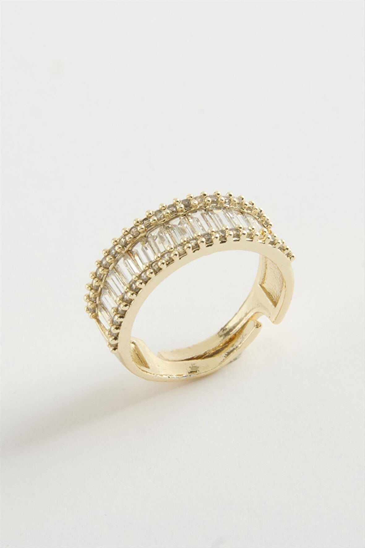 Baget Taşlı Yüzük