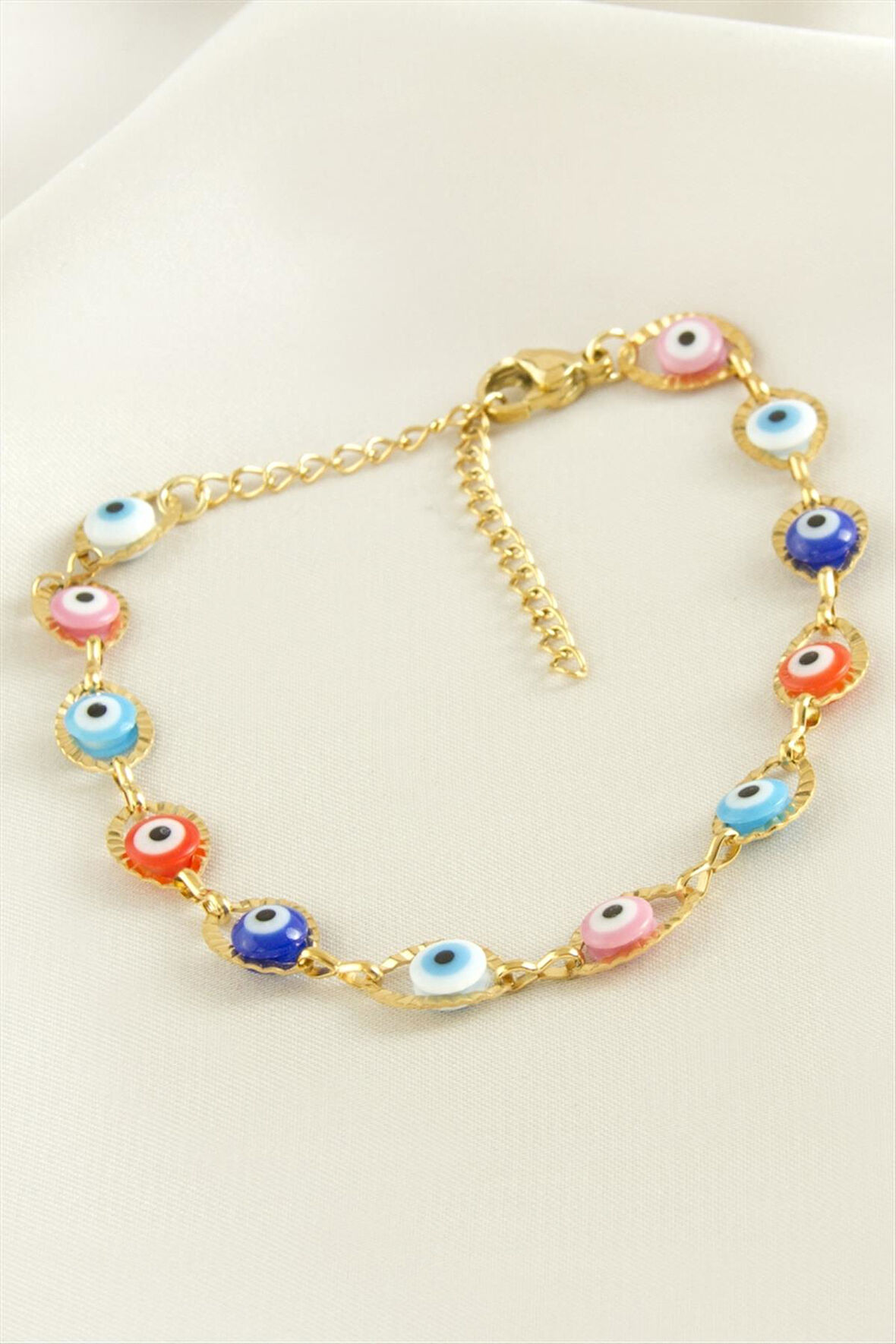 Nazar Lüks Çelik Bileklik