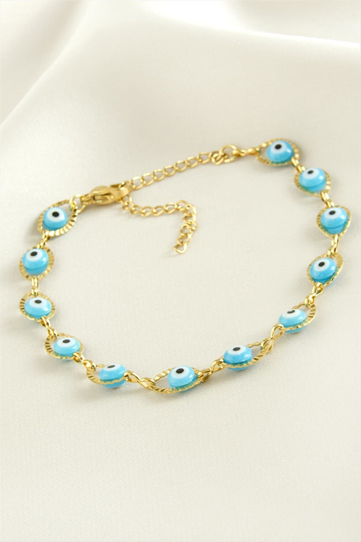 Göz Lüks Çelik Bileklik