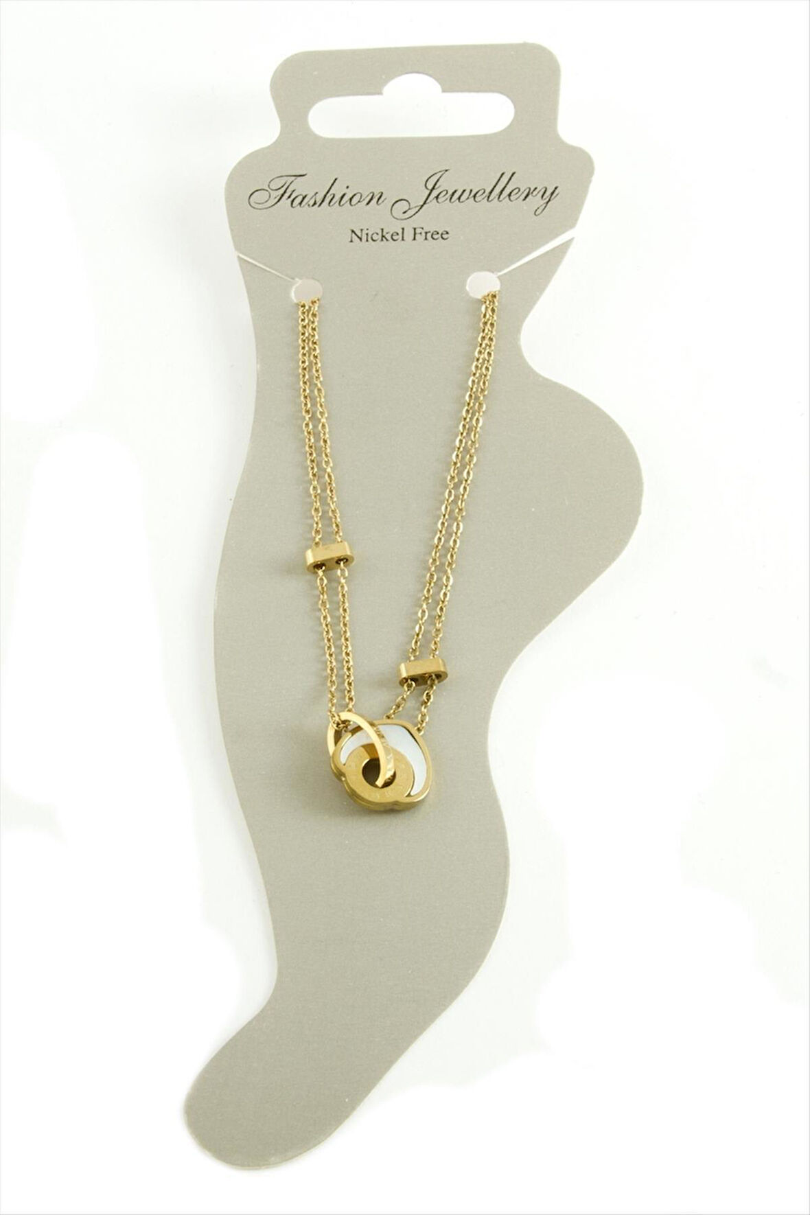 Kalp Sedef Lüks Çelik Halhal