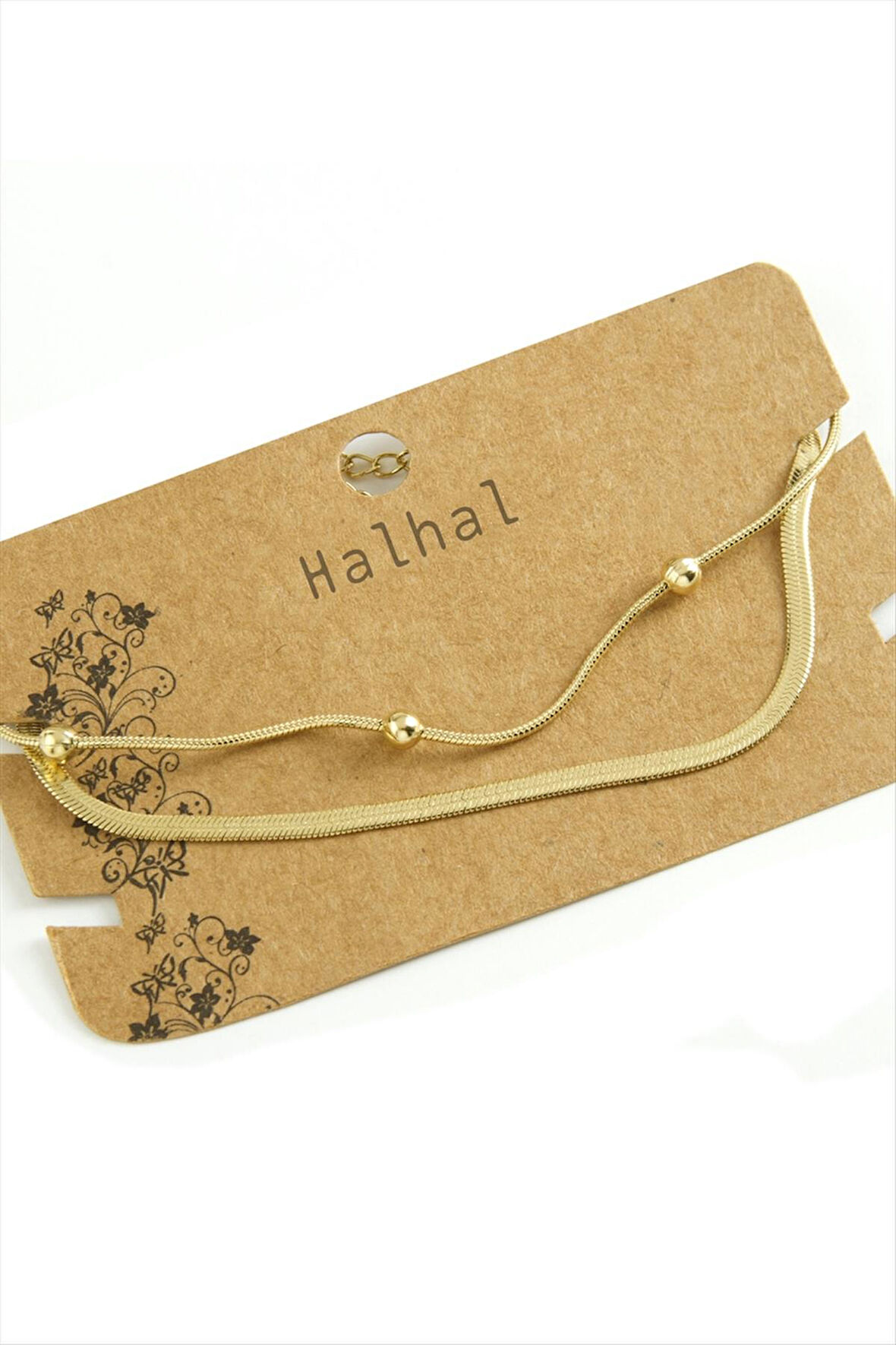 İtalyan Zincirli Lüks Çelik Halhal