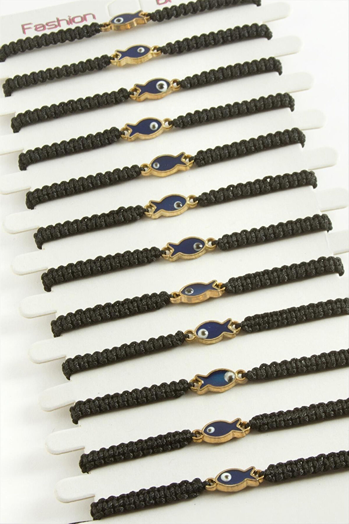 Balık Makrome Örgülü Bileklik