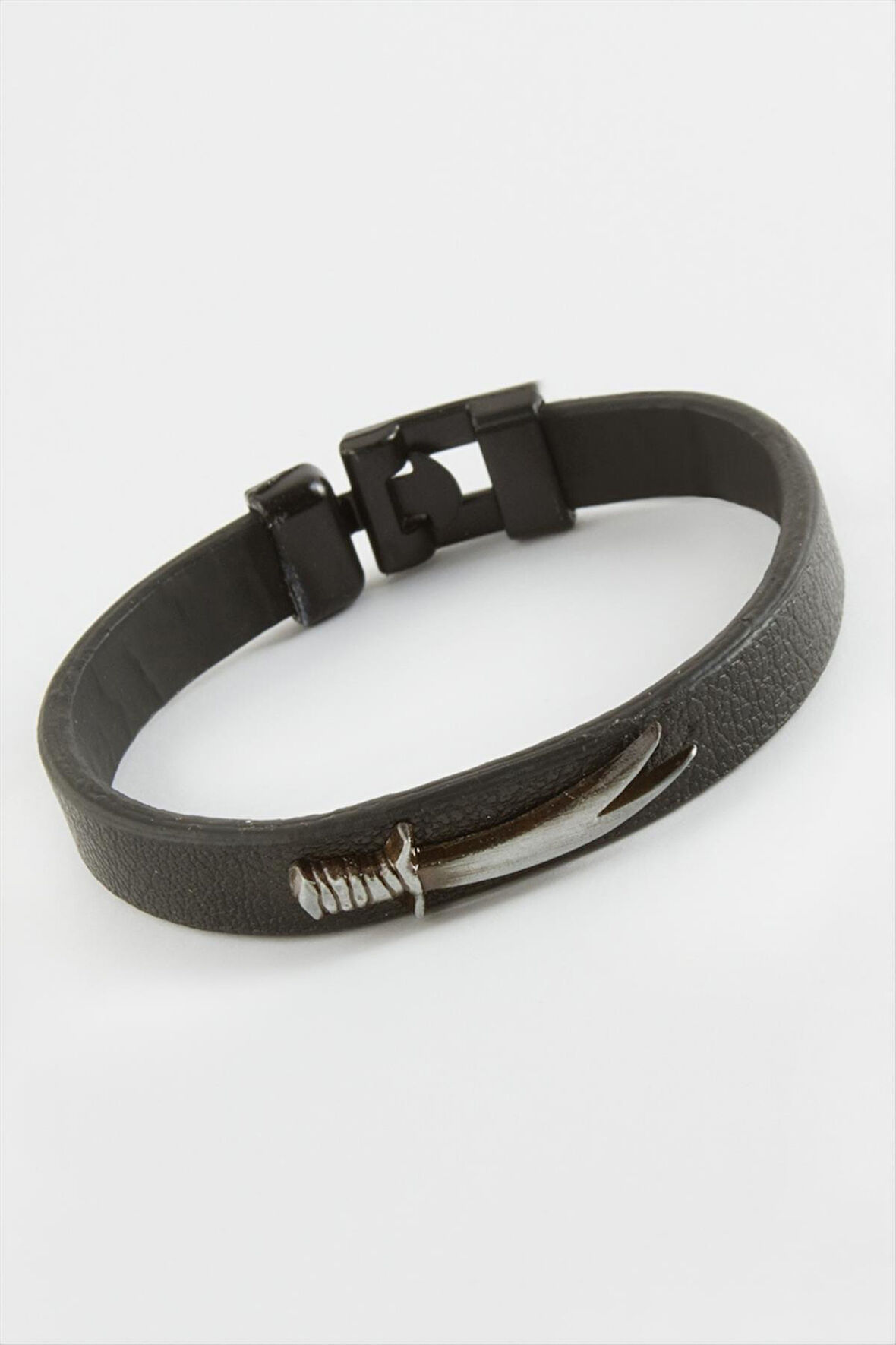 Hançer Kaliteli Suni Deri Bileklik