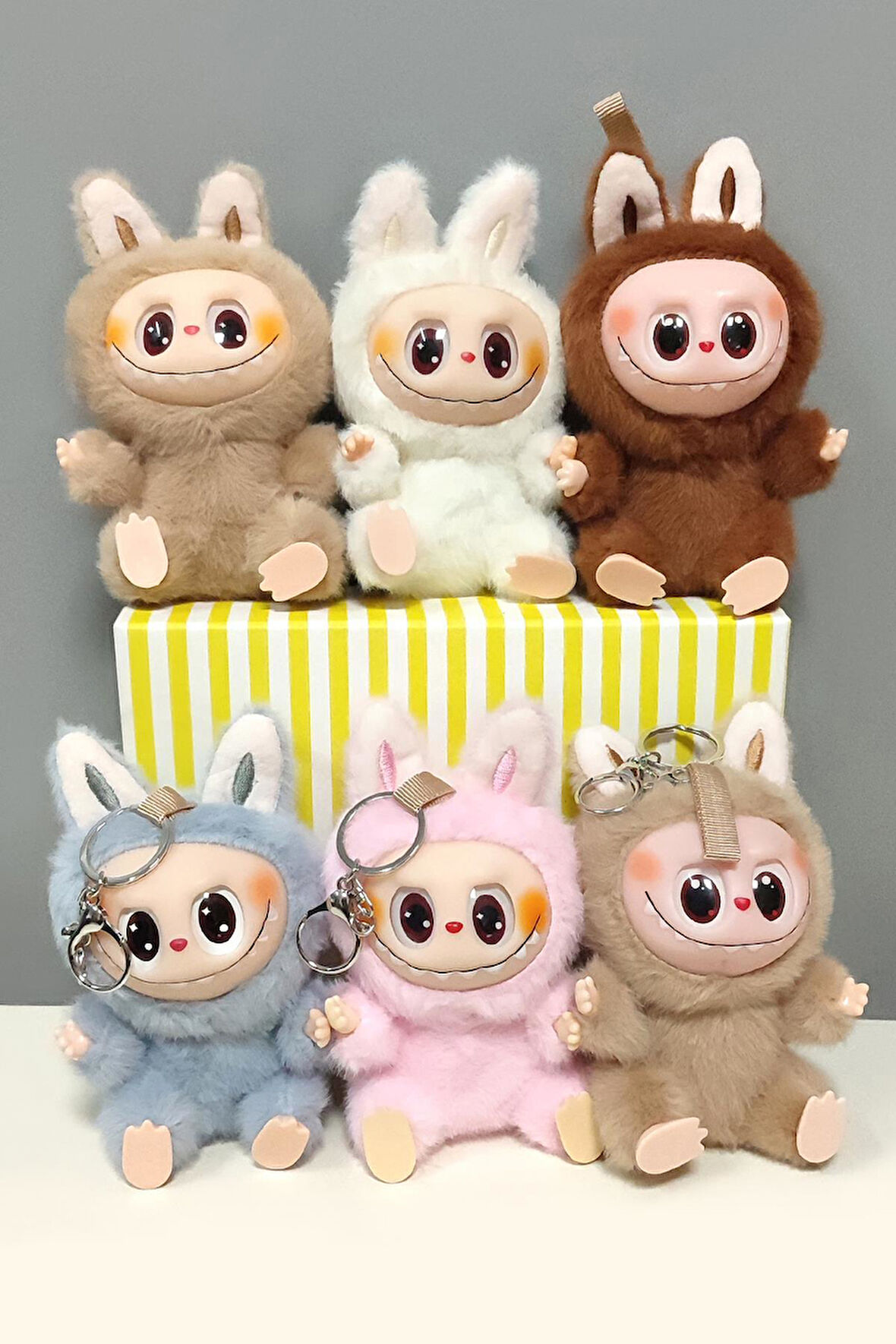 Labubu Peluş Çanta Anahtarlık