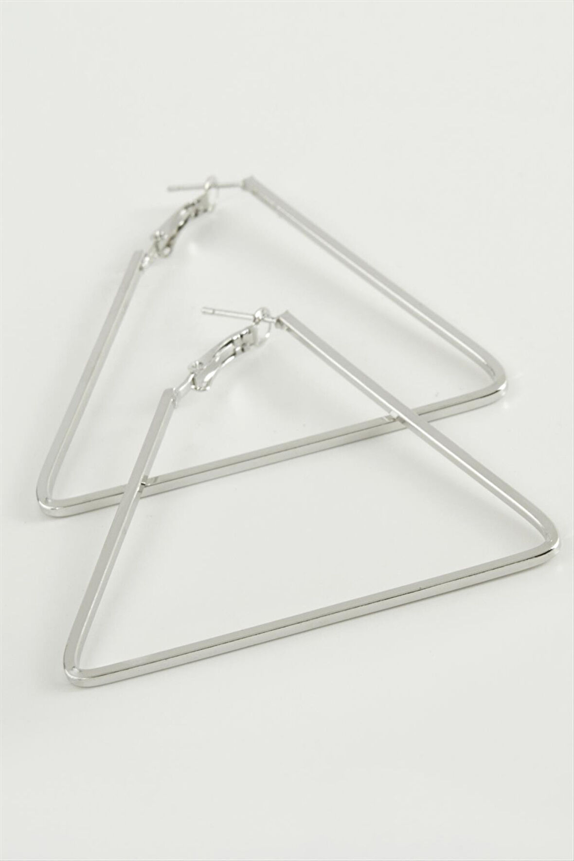 Üçgen Halka Küpe 6 cm