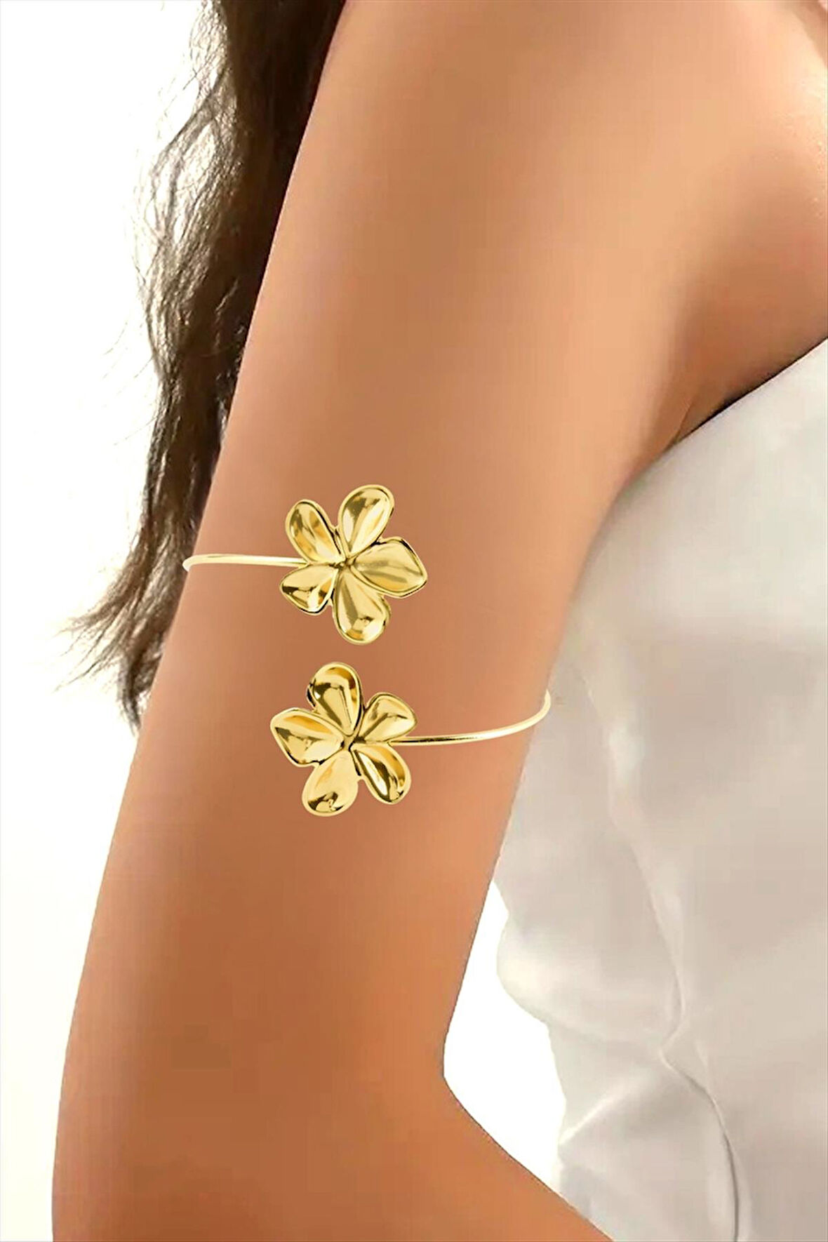 Papatya Figürlü Üst Kol Pazu Bilekliği