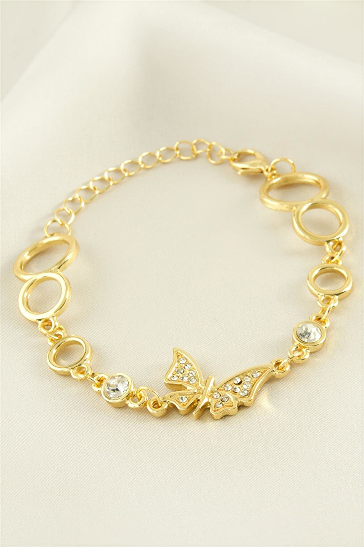 Kelebek Taşlı Bileklik