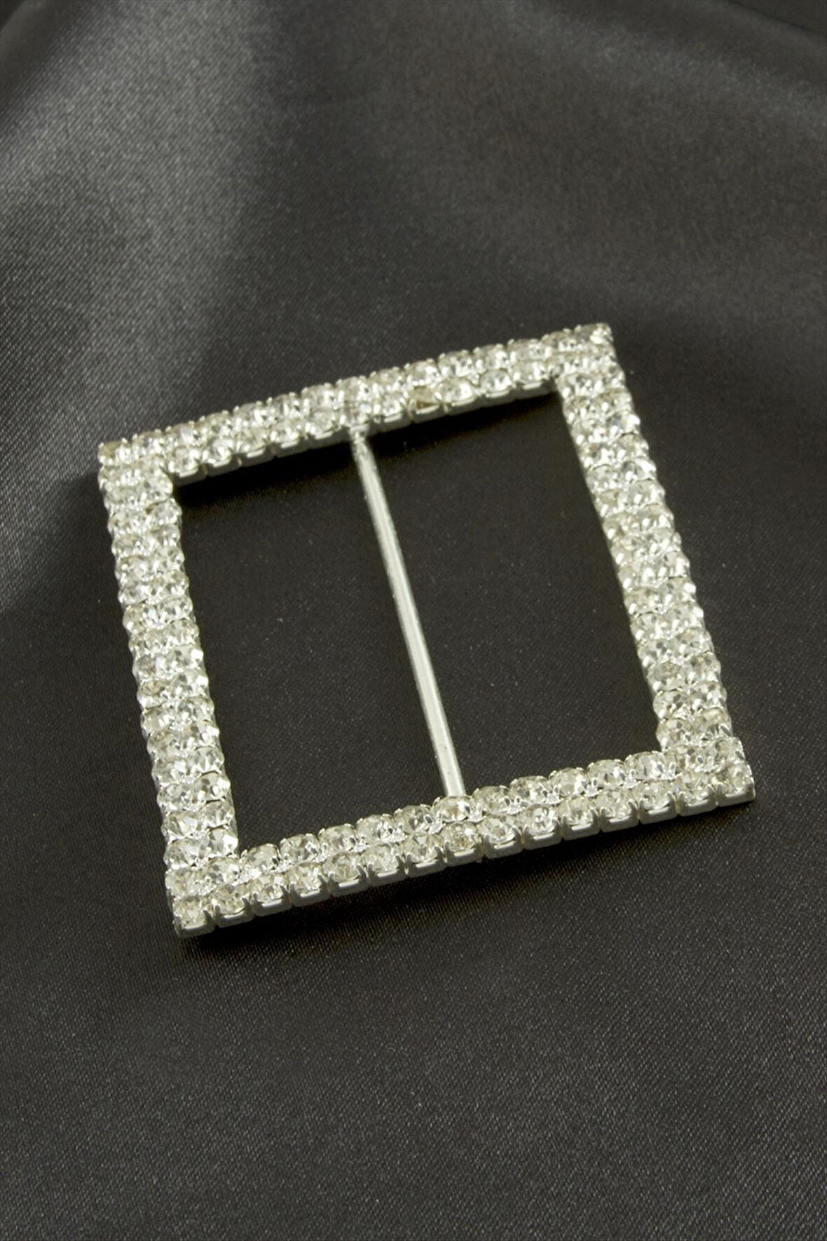 Dikdörtgen Taşlı Kemer Tokası 1 Adet