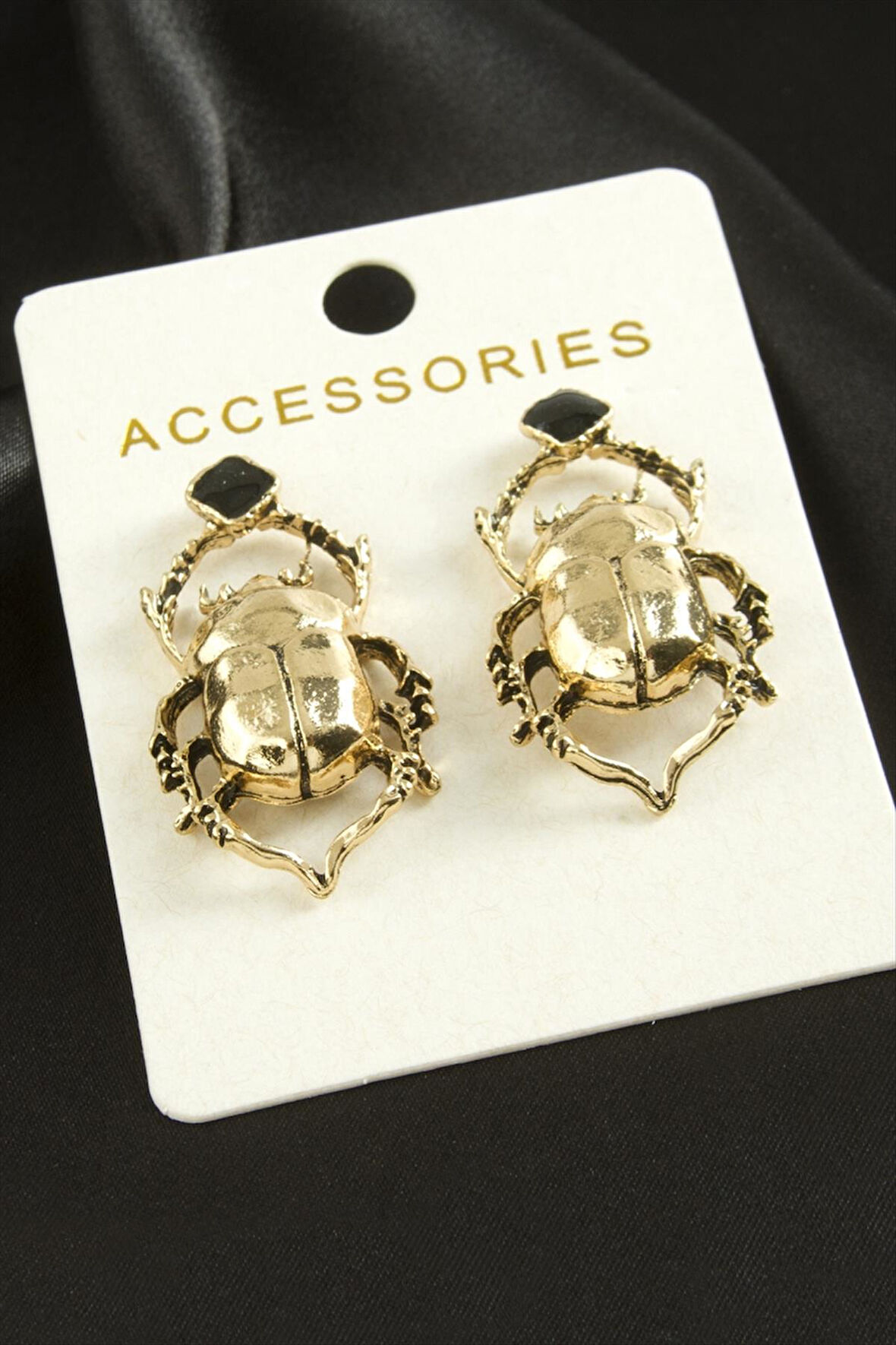 Örümcek Metal Zr Model Küpe