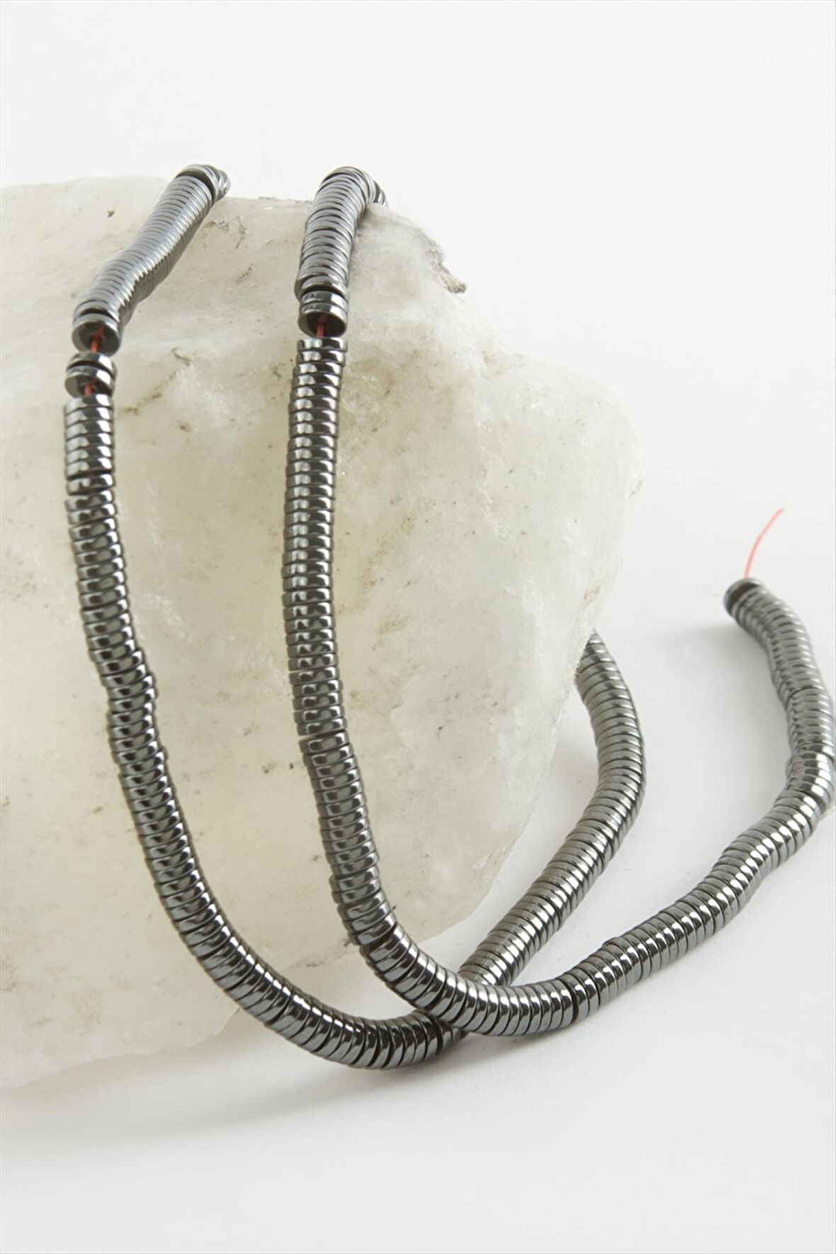 Hematit Disk Taşı Küçük 4 mm