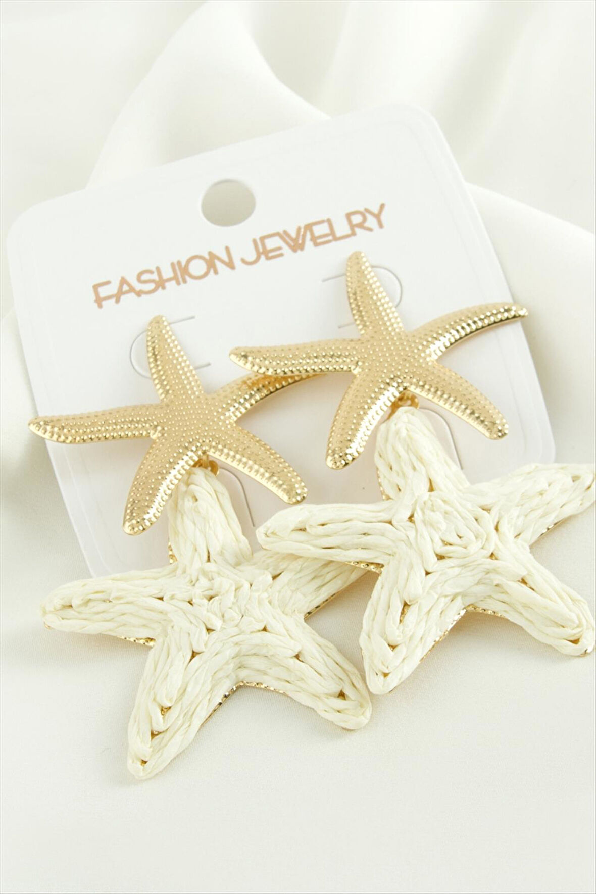 Deniz Yıldızı Trend Metal Küpe