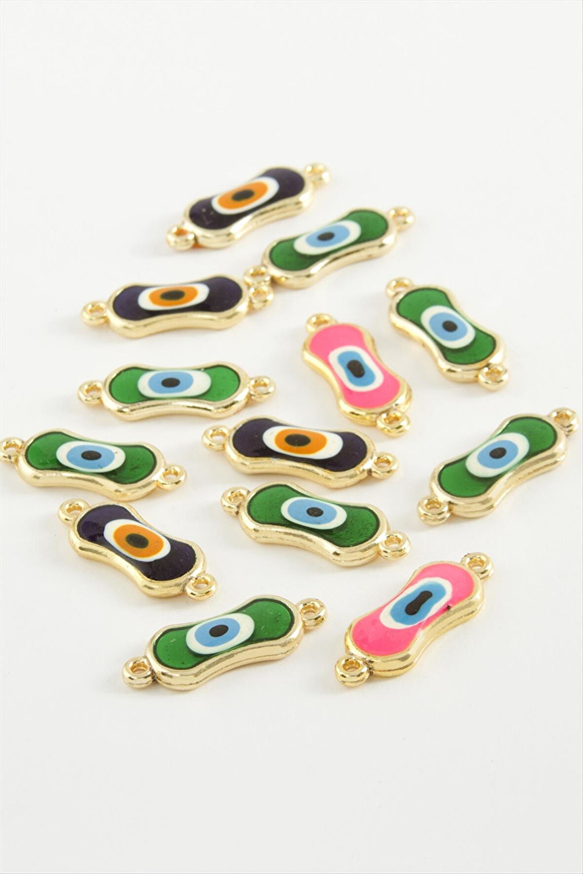 Nazar Çift Kulplu Bileklik ve Kolye Ucu Aparatı 1 Adet