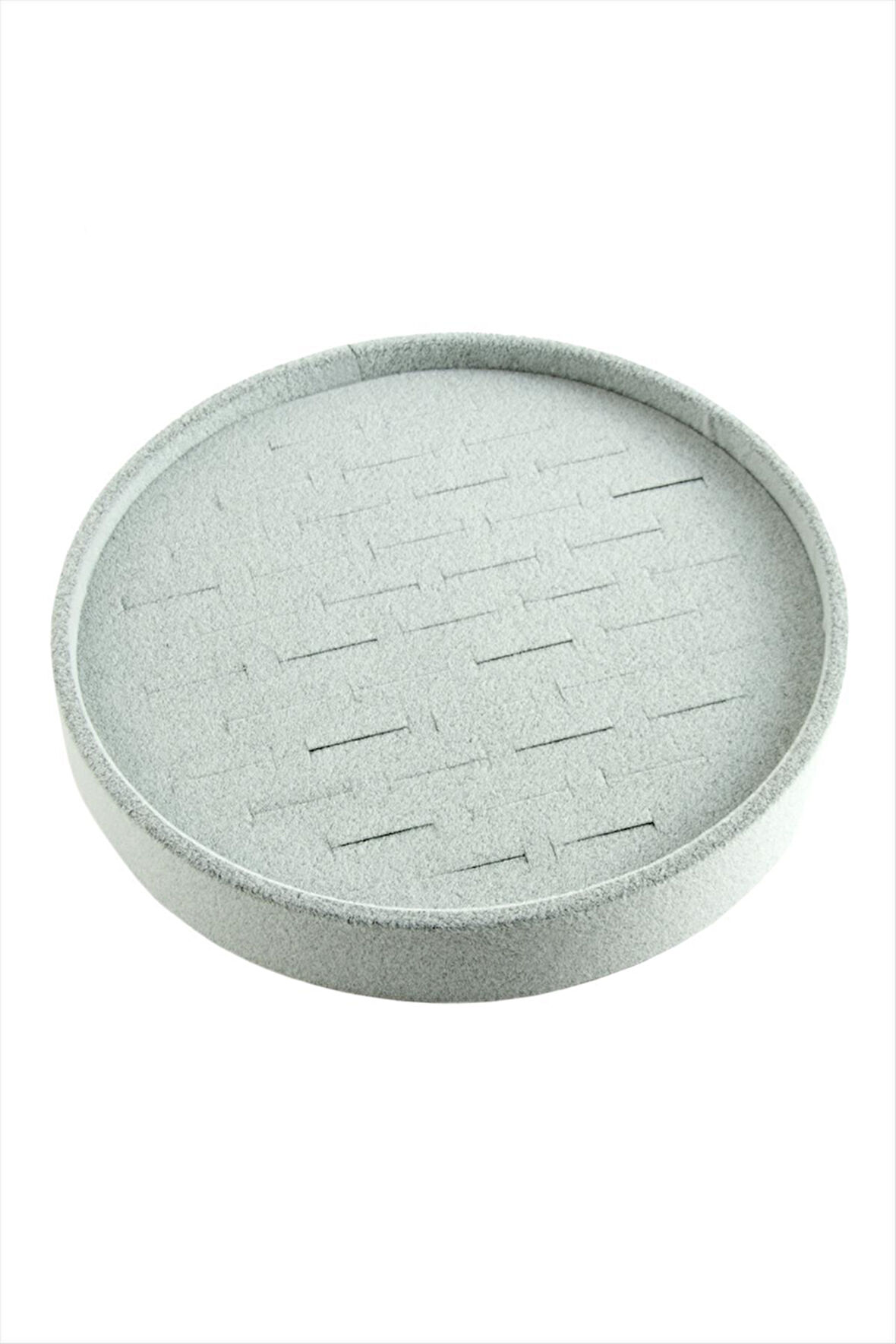 Yuvarlak Ahşap Anfora Kumaş Yüzüklük 20 cm