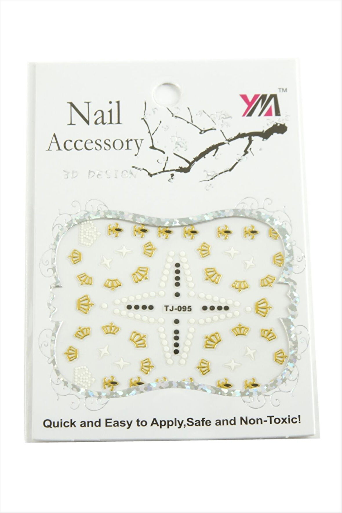 Taç Tırnak Aksesuarı Tattoo Sticker