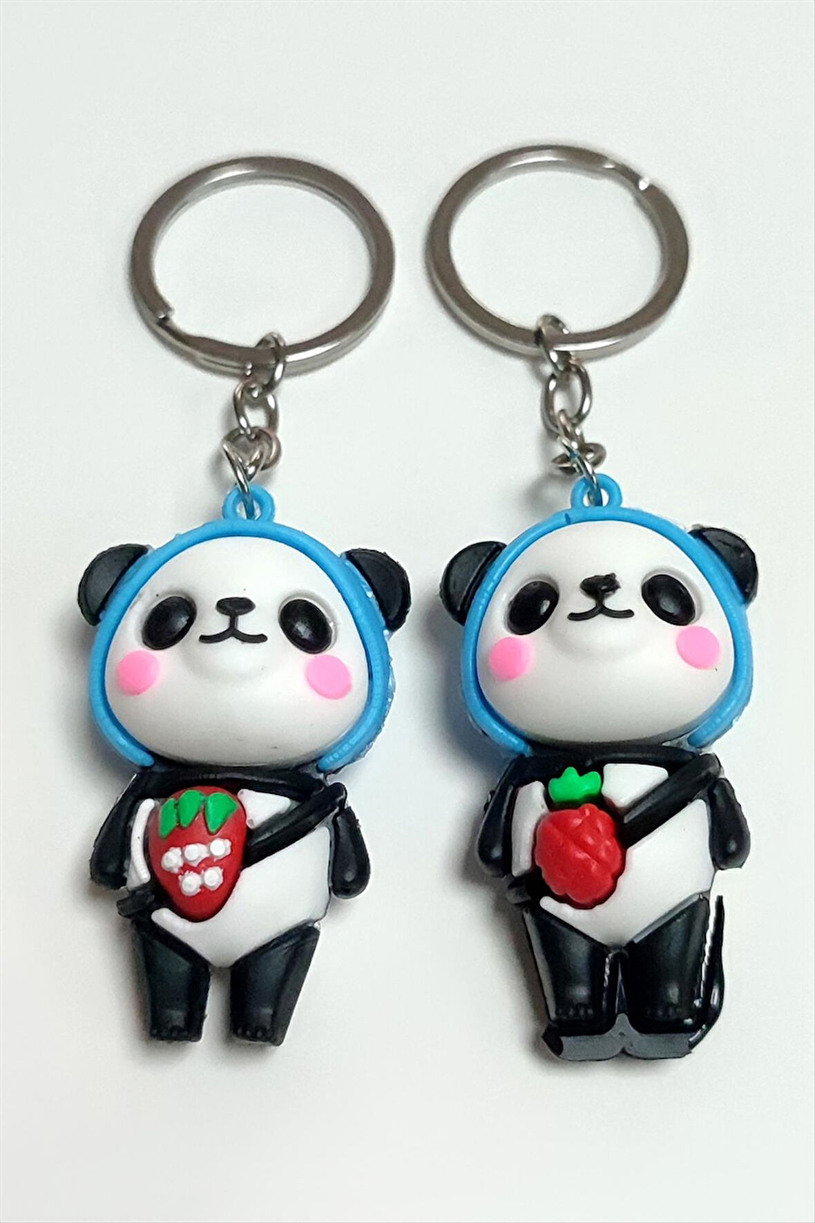 Panda Silikon Anahtarlık