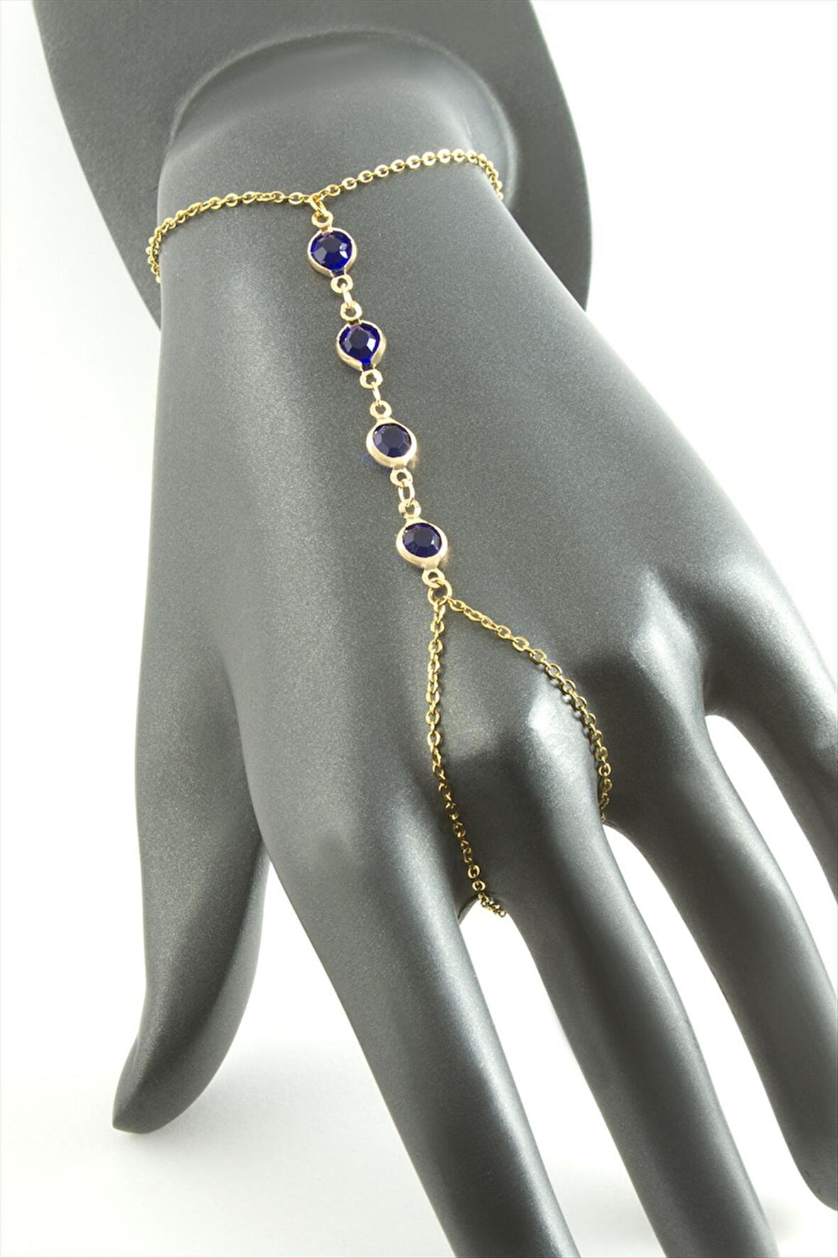 Yuvarlak Taşlı Çelik Şahmeran