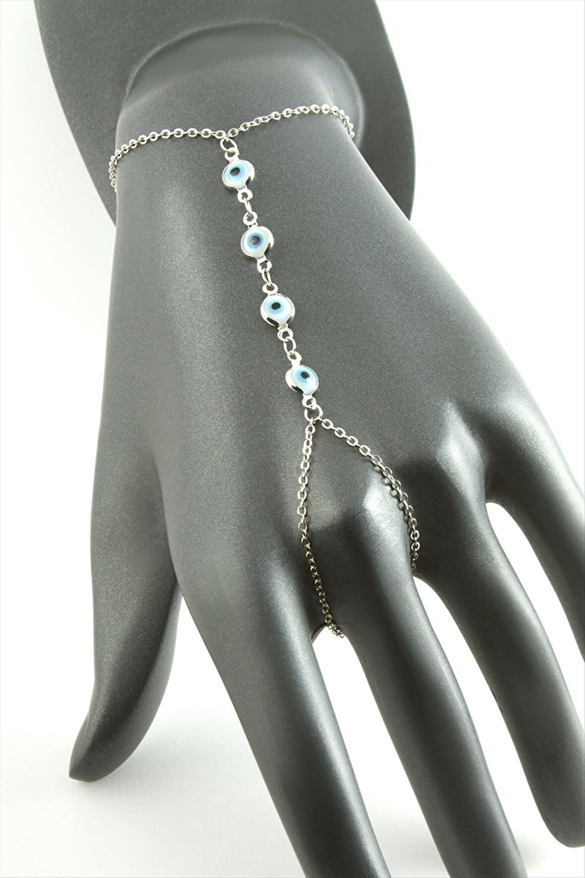 Yuvarlak Taşlı Çelik Şahmeran