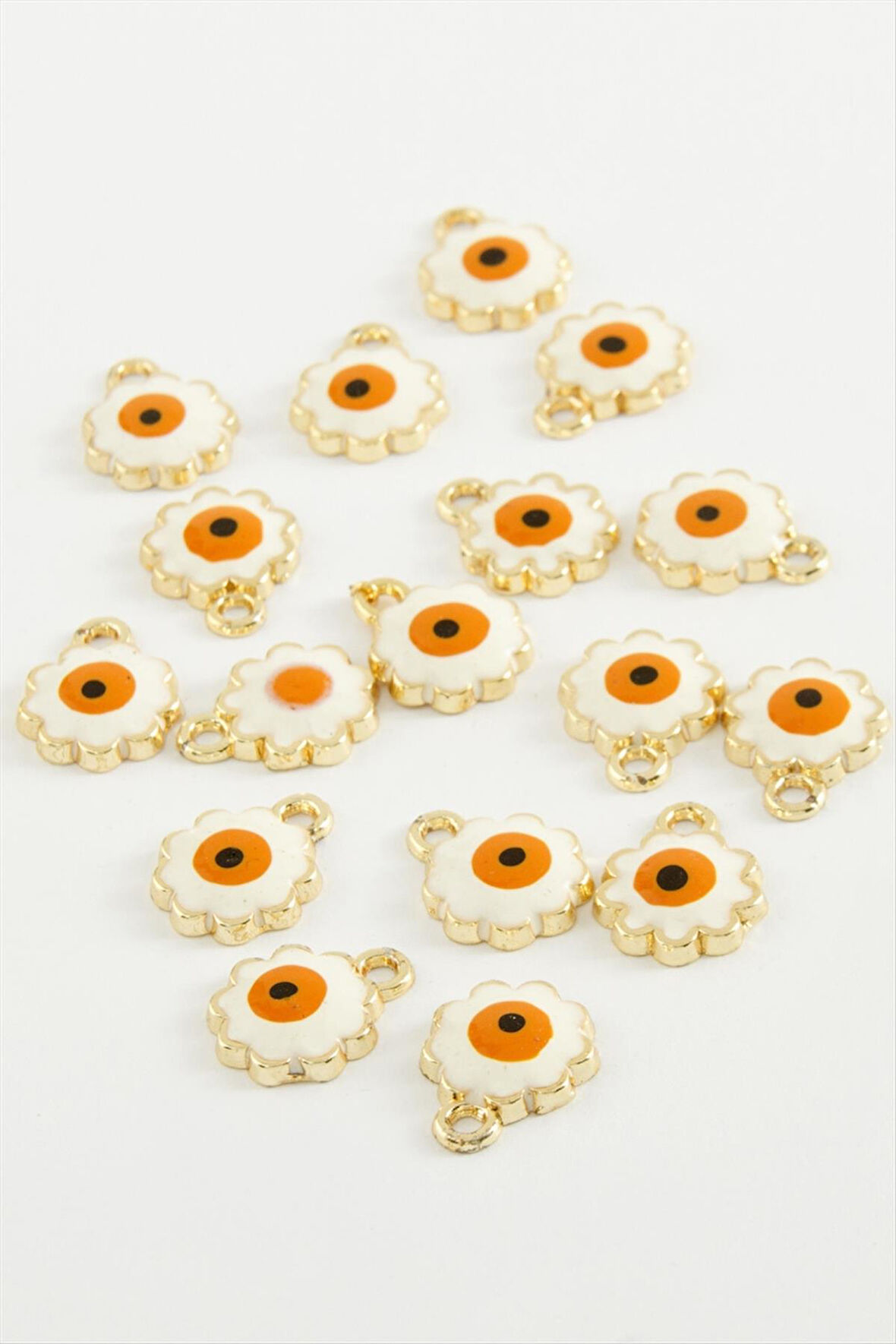 Çiçek Nazar Tek Kulplu Mineli Bileklik ve Kolye Ucu Aparatı 1 Adet