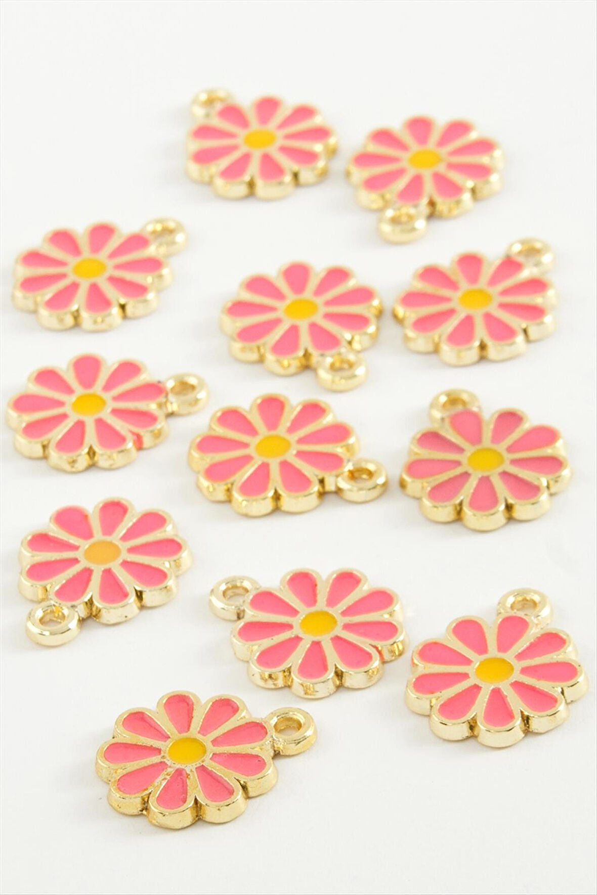 Papatya Tek Kulplu Mineli Bileklik ve Kolye Ucu Aparatı 1 Adet