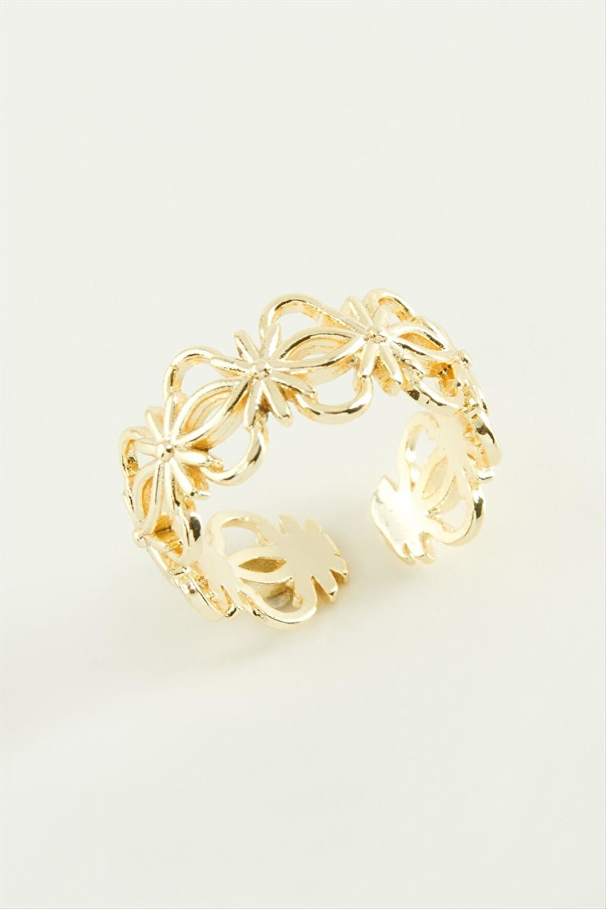 Çiçek Metal Yüzük