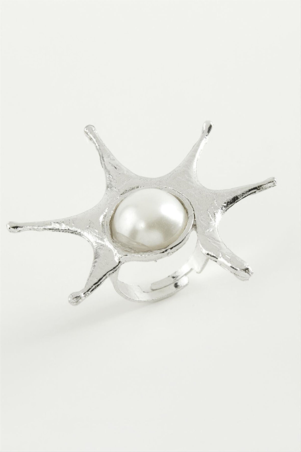 Güneş İnci Metal Yüzük