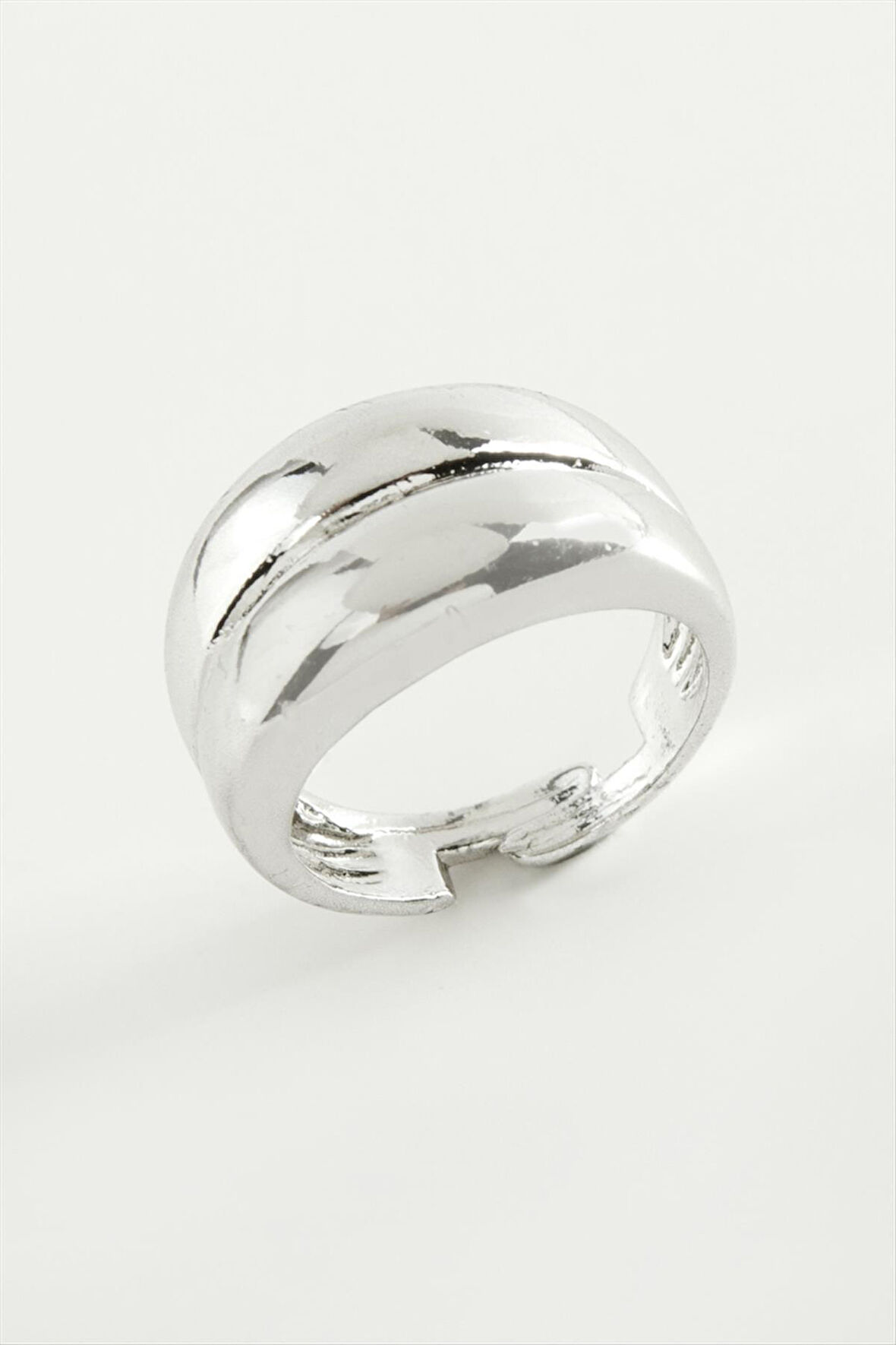 Çift Sıra Metal Yüzük