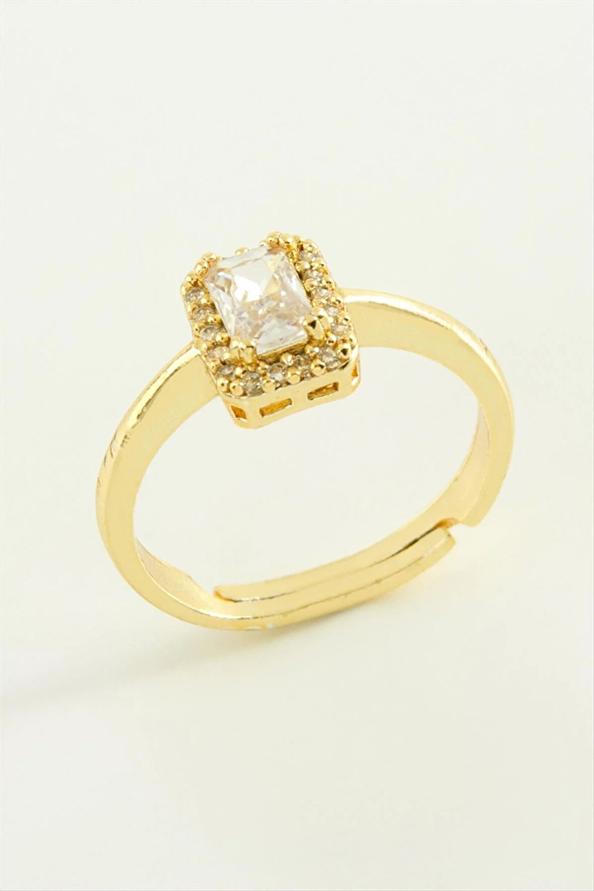 Baget Taşlı Yüzük