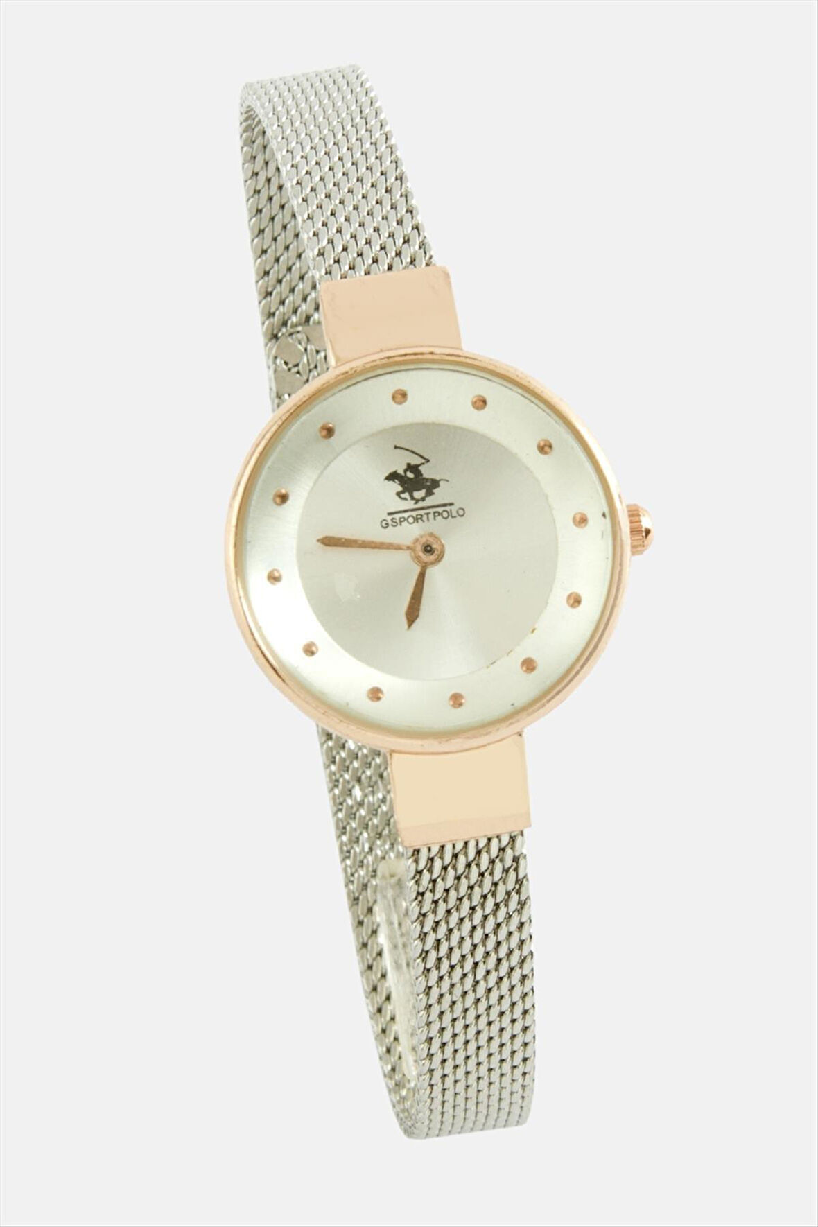 Hasır Metal Kordonlu Kadın Kol Saat